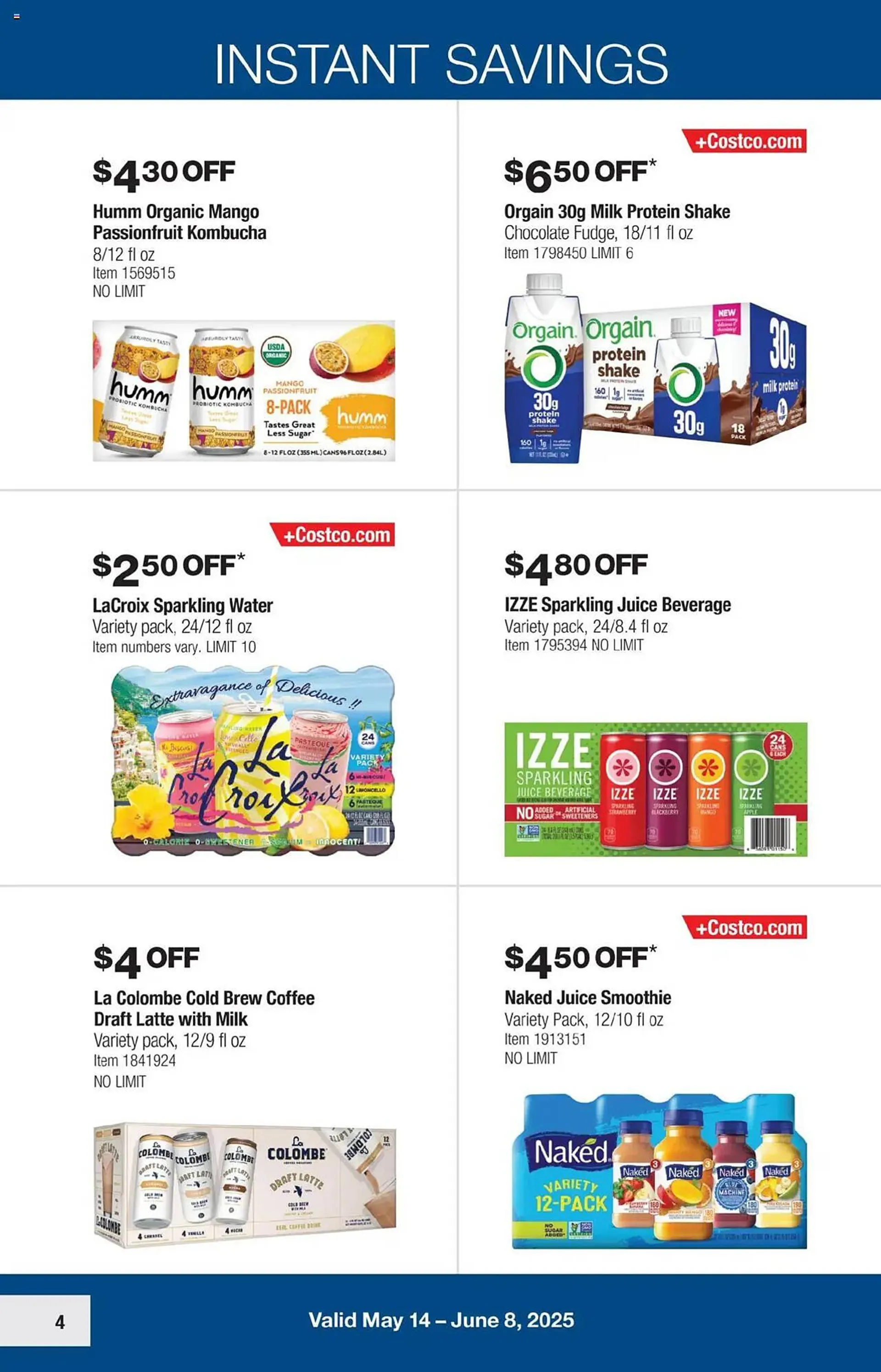 Weekly ad Costco Weekly Ad from May 14 to June 8 2025 - Page 4