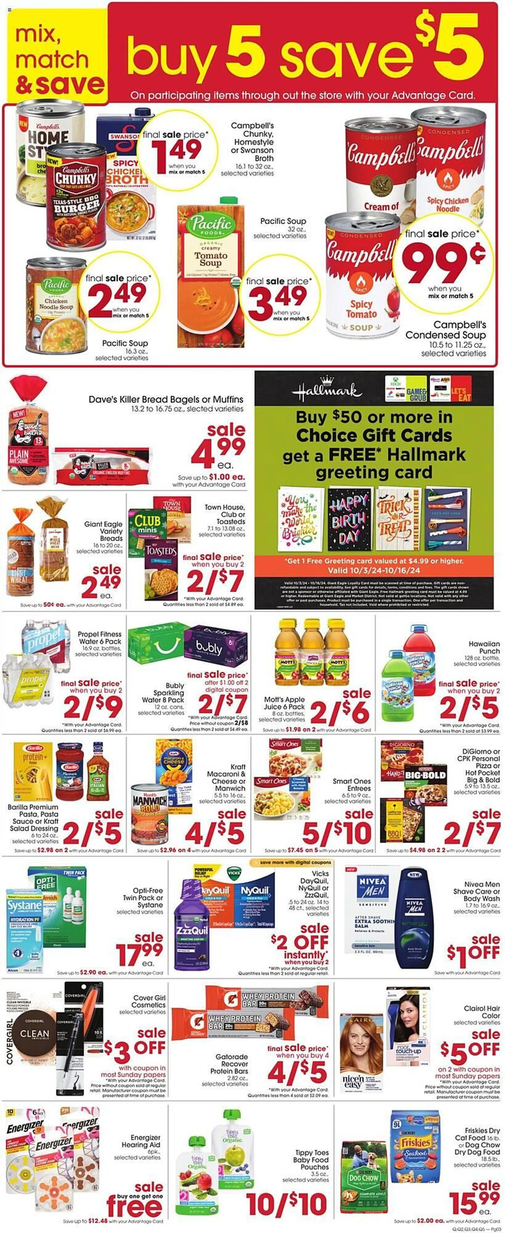 Weekly ad Giant Eagle Weekly Ad from October 3 to October 9 2024 - Page 7