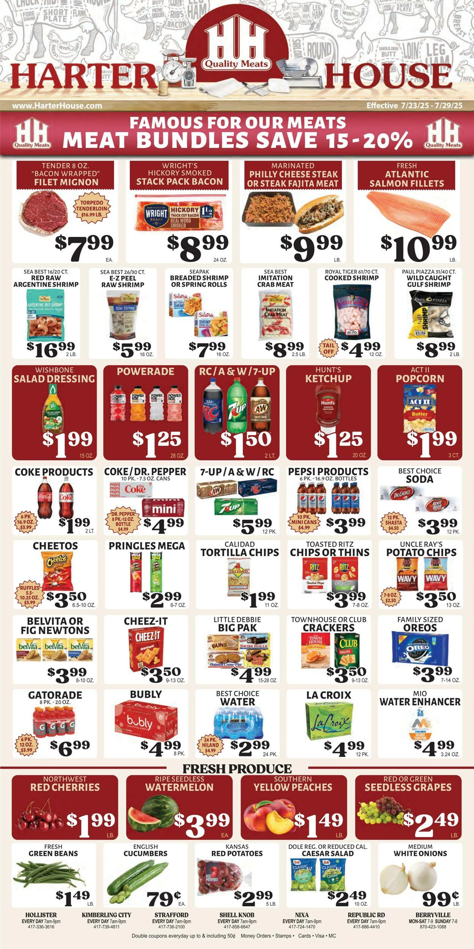 Weekly ad Harter House - Shell Knob from July 23 to July 29 2025 - Page 1