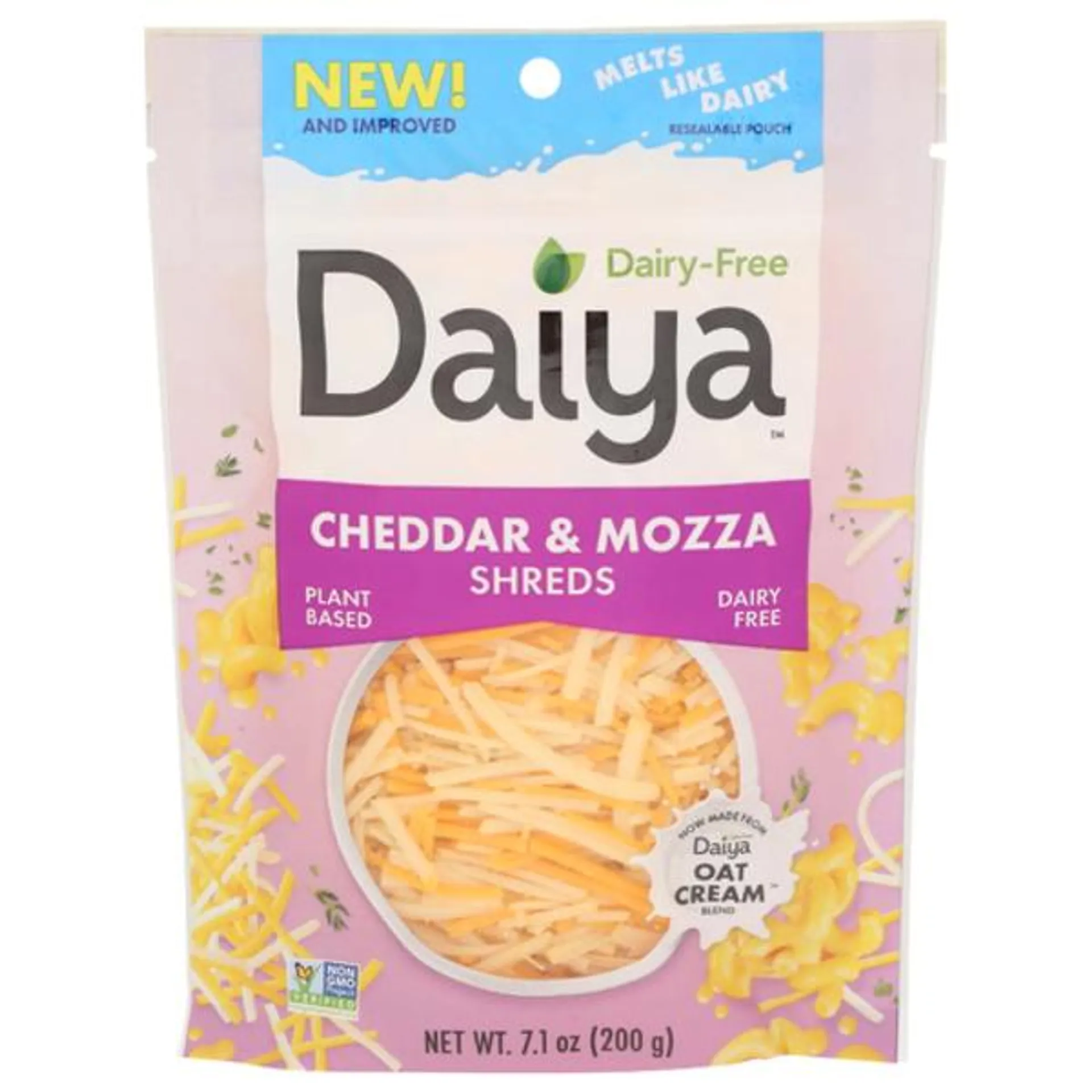 Daiya Dairy Free Cheddar & Mozza Style Blend Shreds