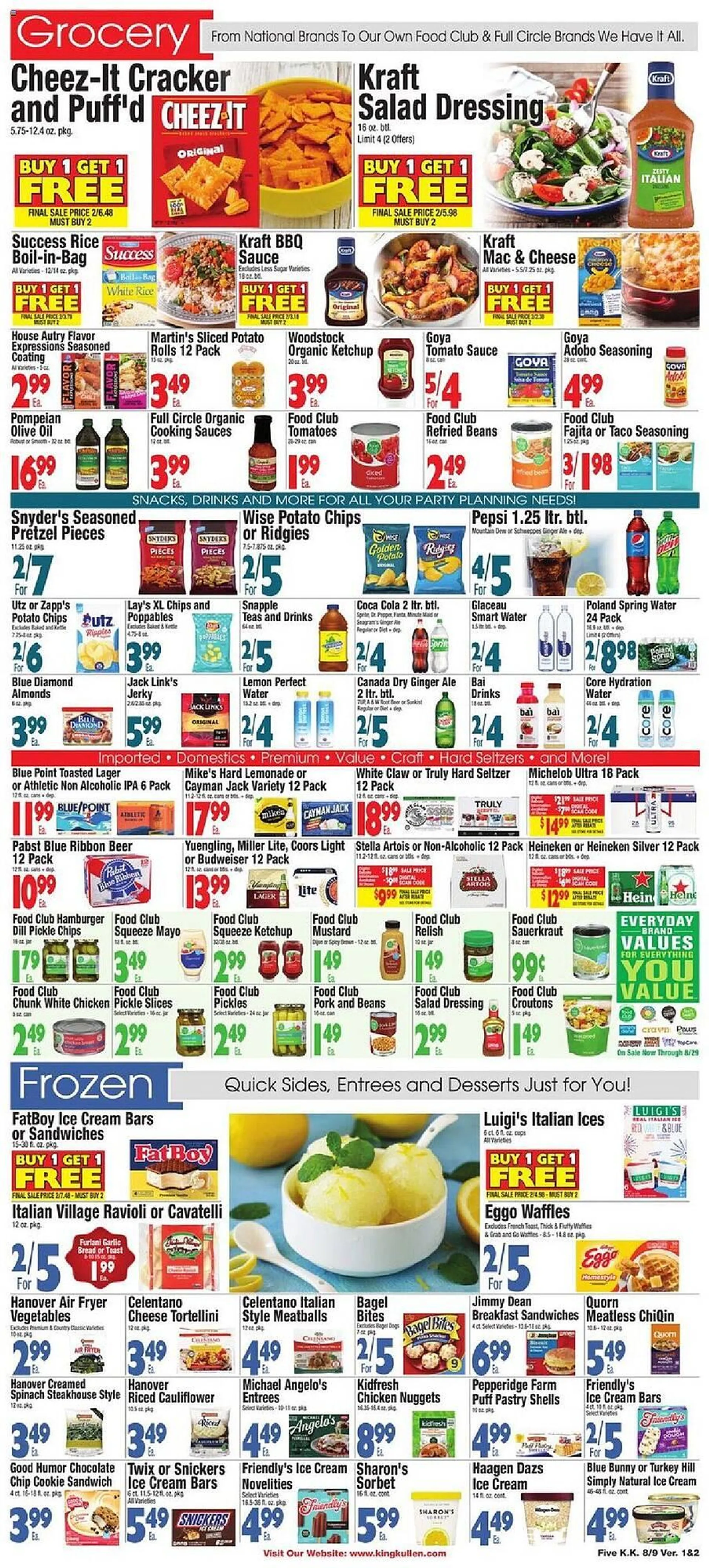 Weekly ad King Kullen Weekly Ad from August 9 to August 15 2024 - Page 5