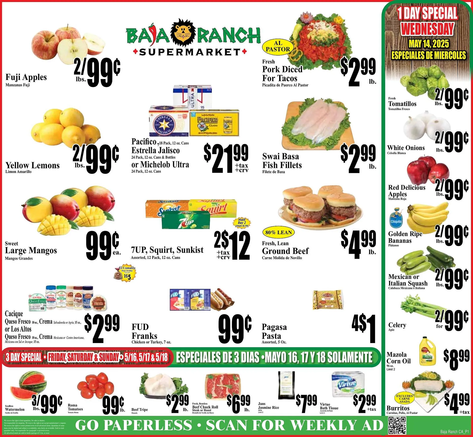 Baja Ranch Weekly Ad - 1