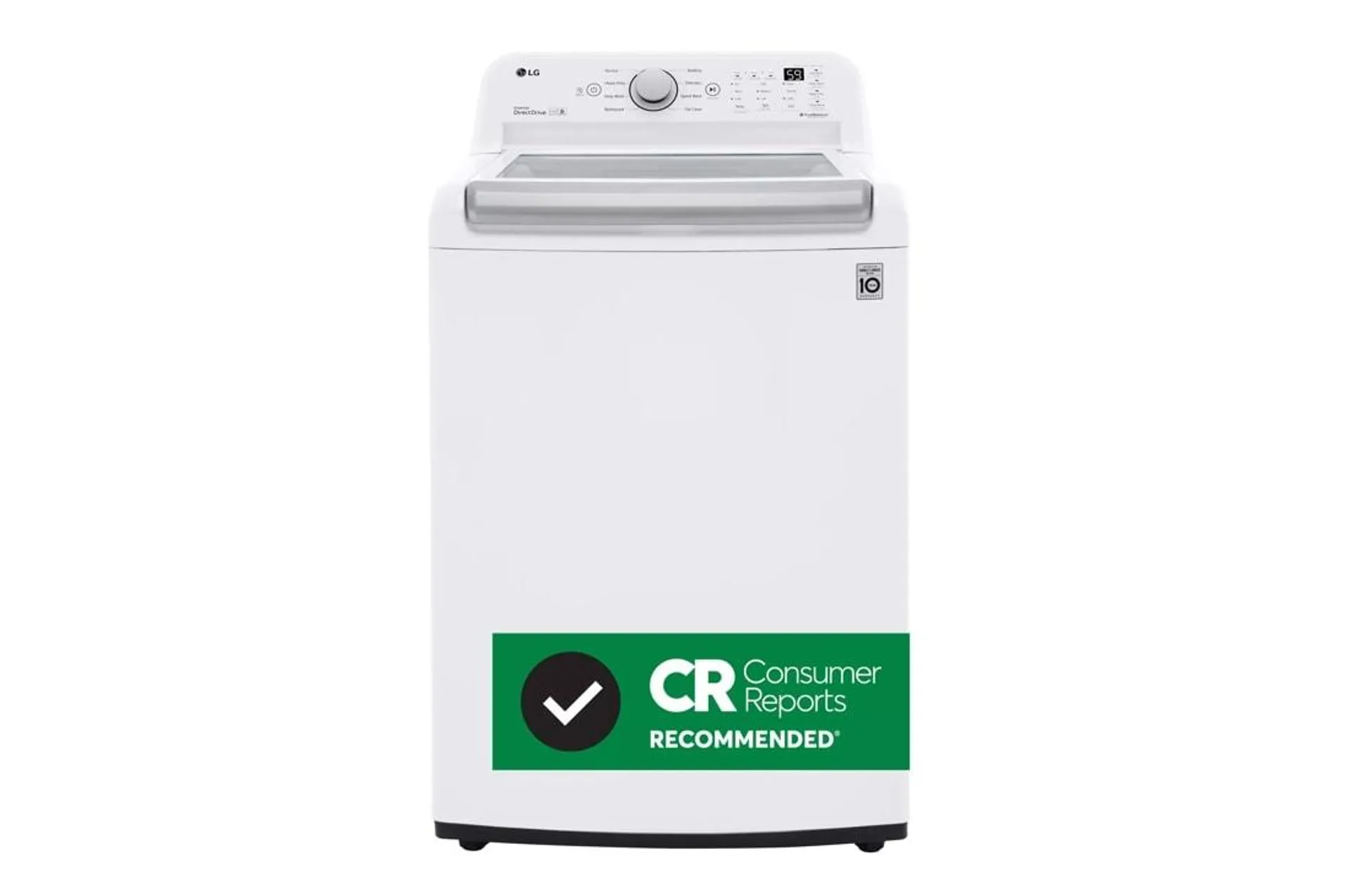 5.0 cu. ft. Mega Capacity Top Load Washer with Impeller in White - WT7150CW