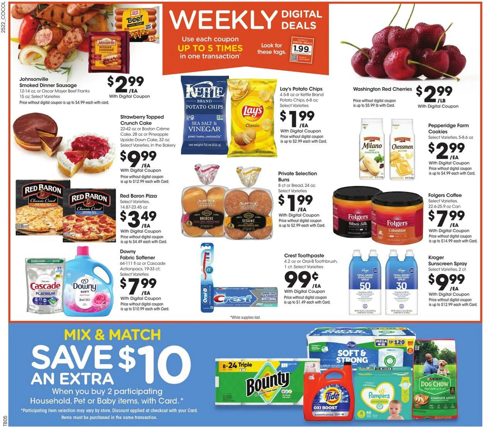 Weekly ad Kroger Current weekly ad from July 2 to July 8 2025 - Page 2