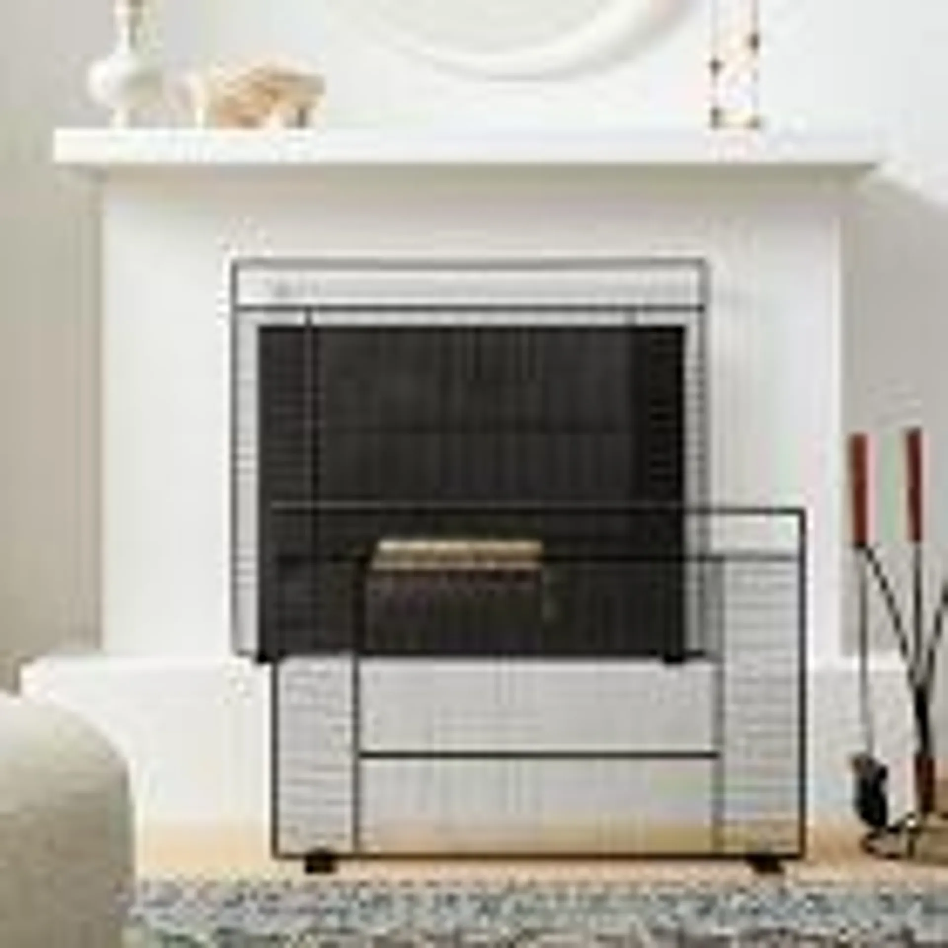 Fine Line Fireplace Screen