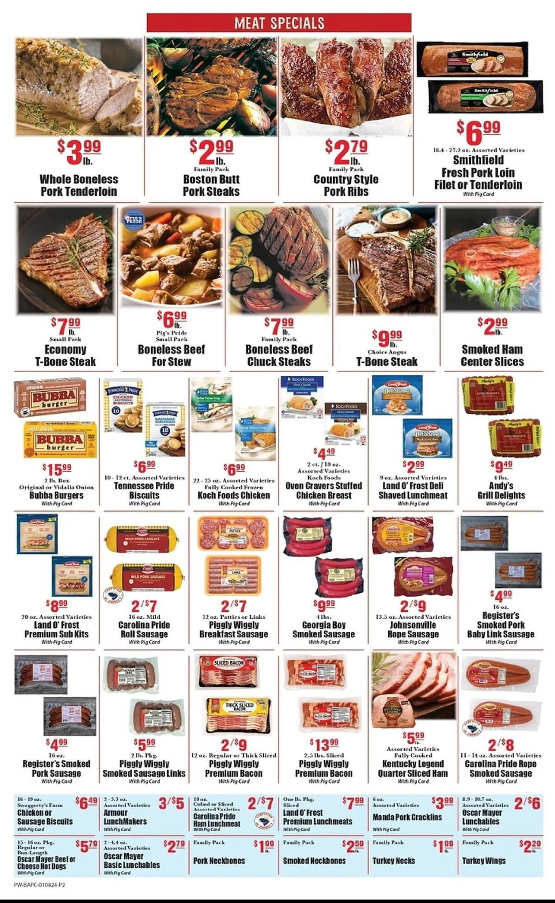 Weekly ad Piggly Wiggly Weekly Ad from January 13 to January 19 2025 - Page 2