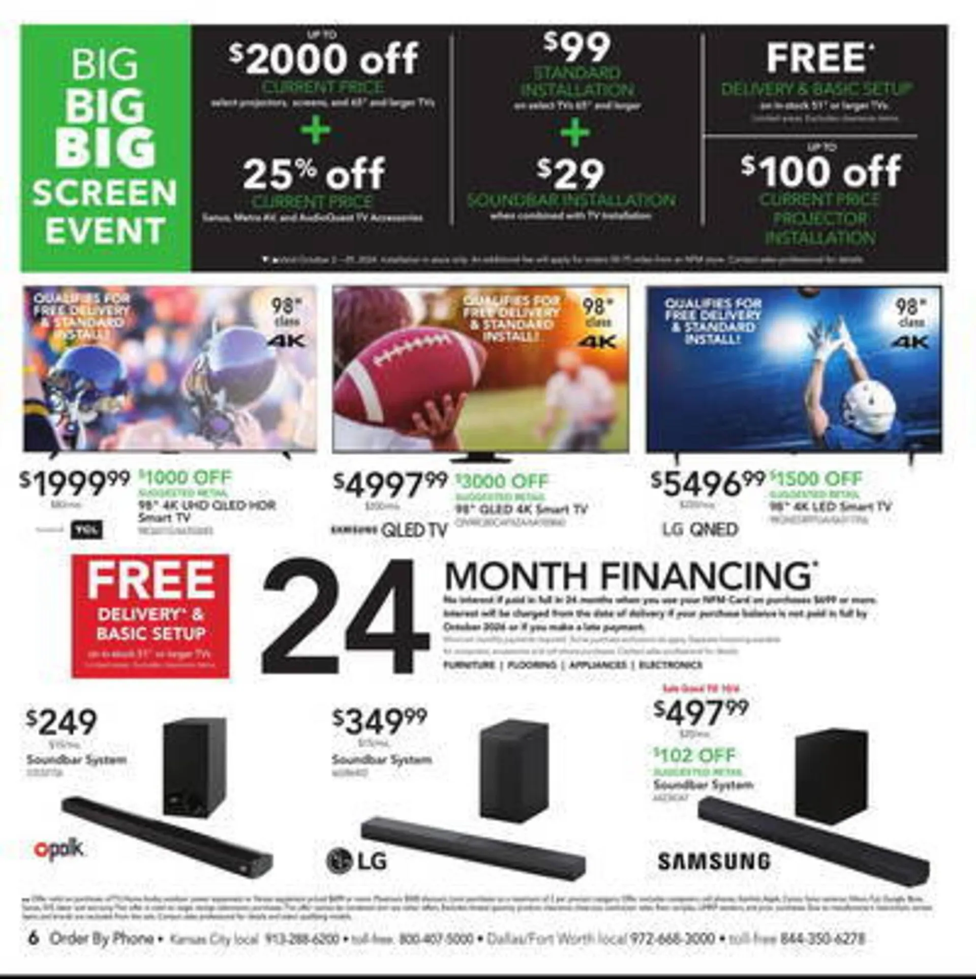 Weekly ad Nebraska Furniture Mart Weekly Ad from October 2 to October 8 2024 - Page 6