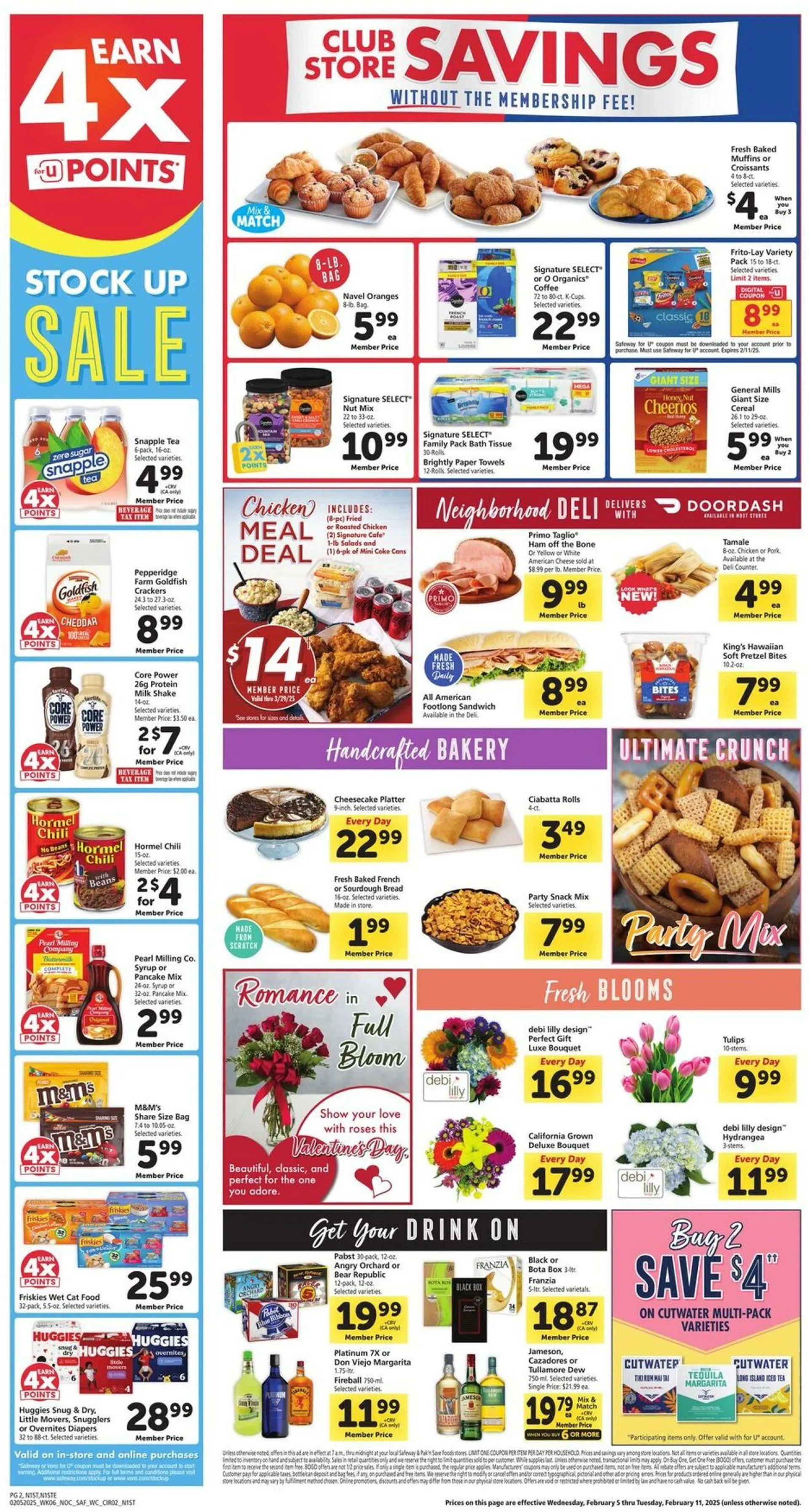 Catálogo de Safeway Current weekly ad 5 de febrero al 11 de febrero 2025 - Página 4