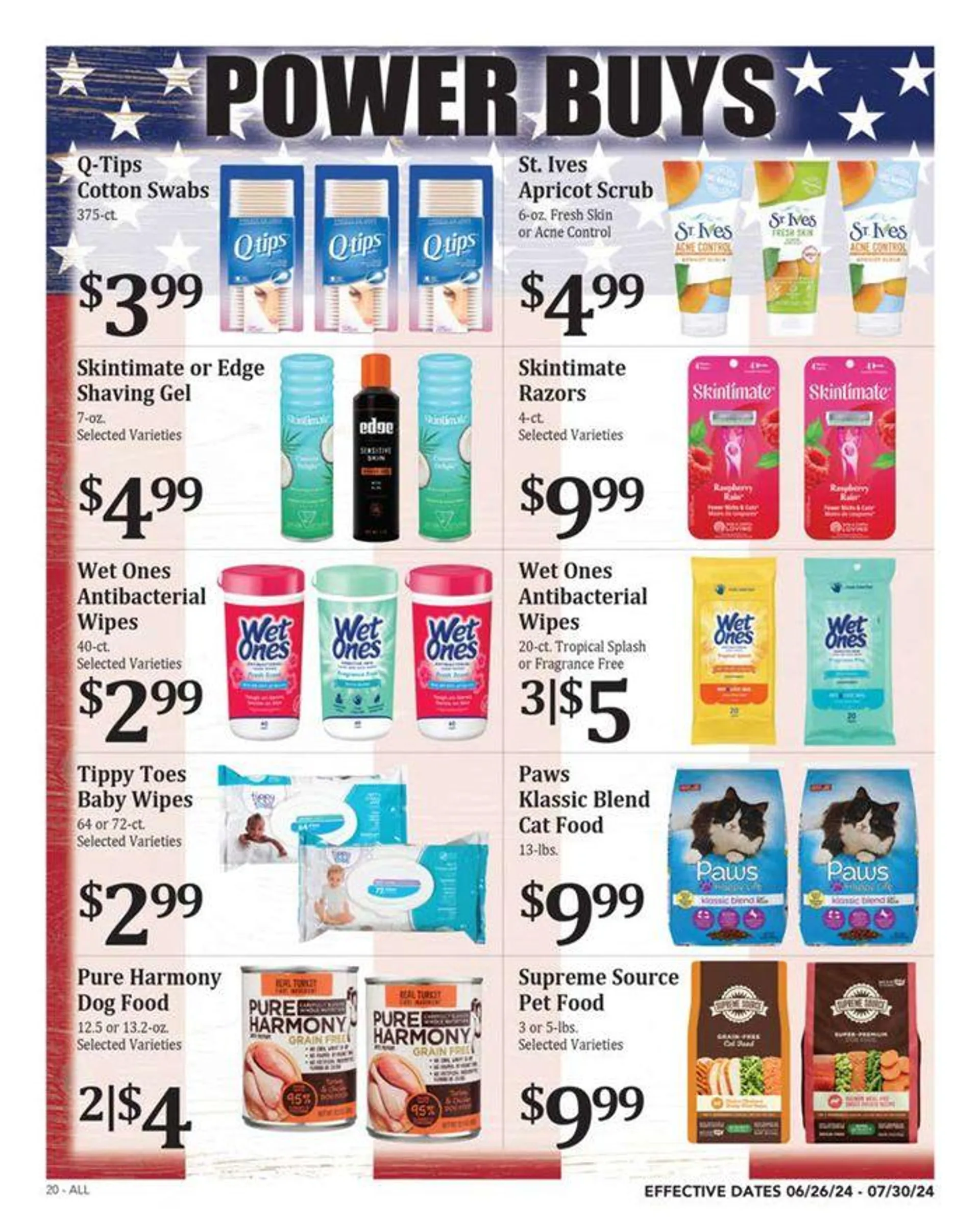 Weekly ad Rosauers Monthly Power Buys from June 26 to July 30 2024 - Page 20