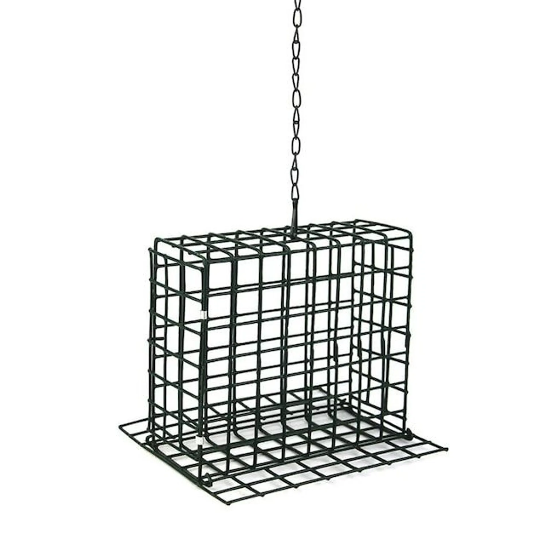 Style Selections Metal Hanging Suet Bird Feeder- 1.25-lb 1-cake Capacity