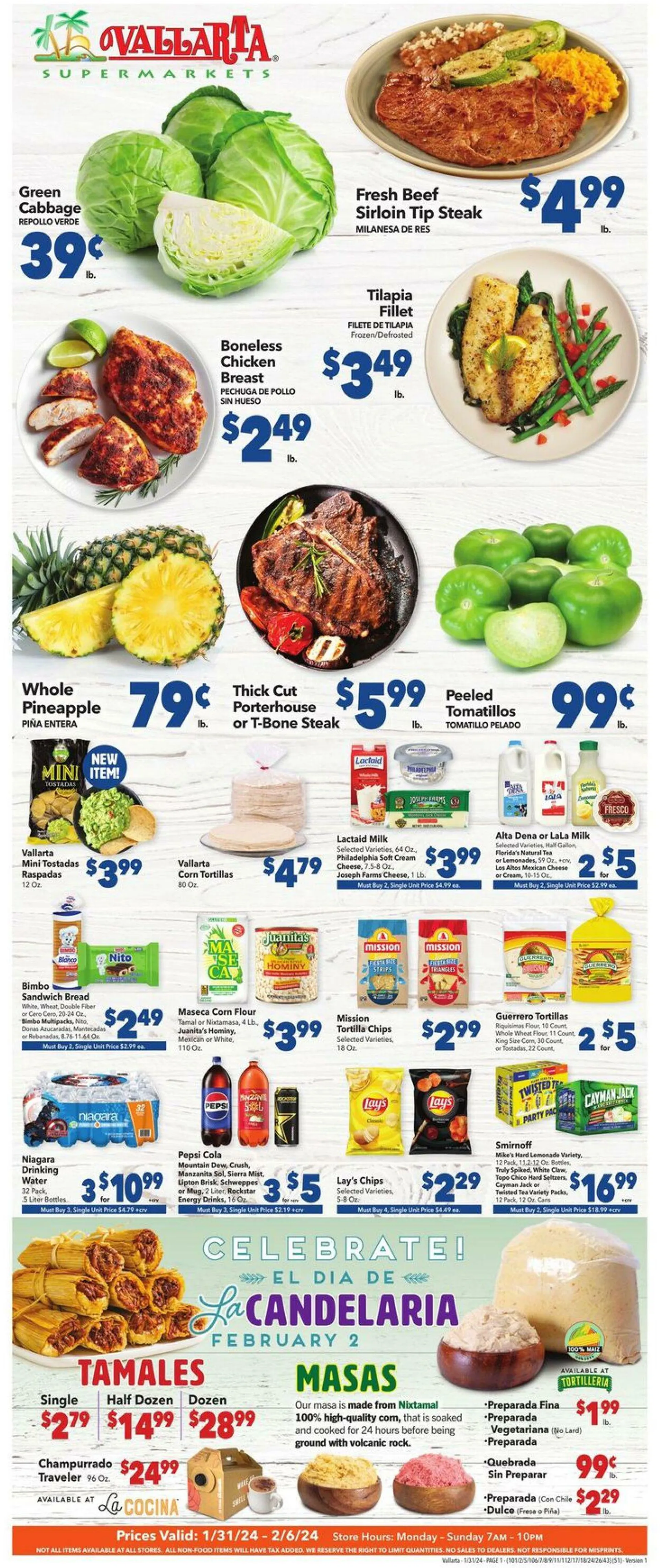 Weekly ad Vallarta from January 31 to February 6 2024 - Page 