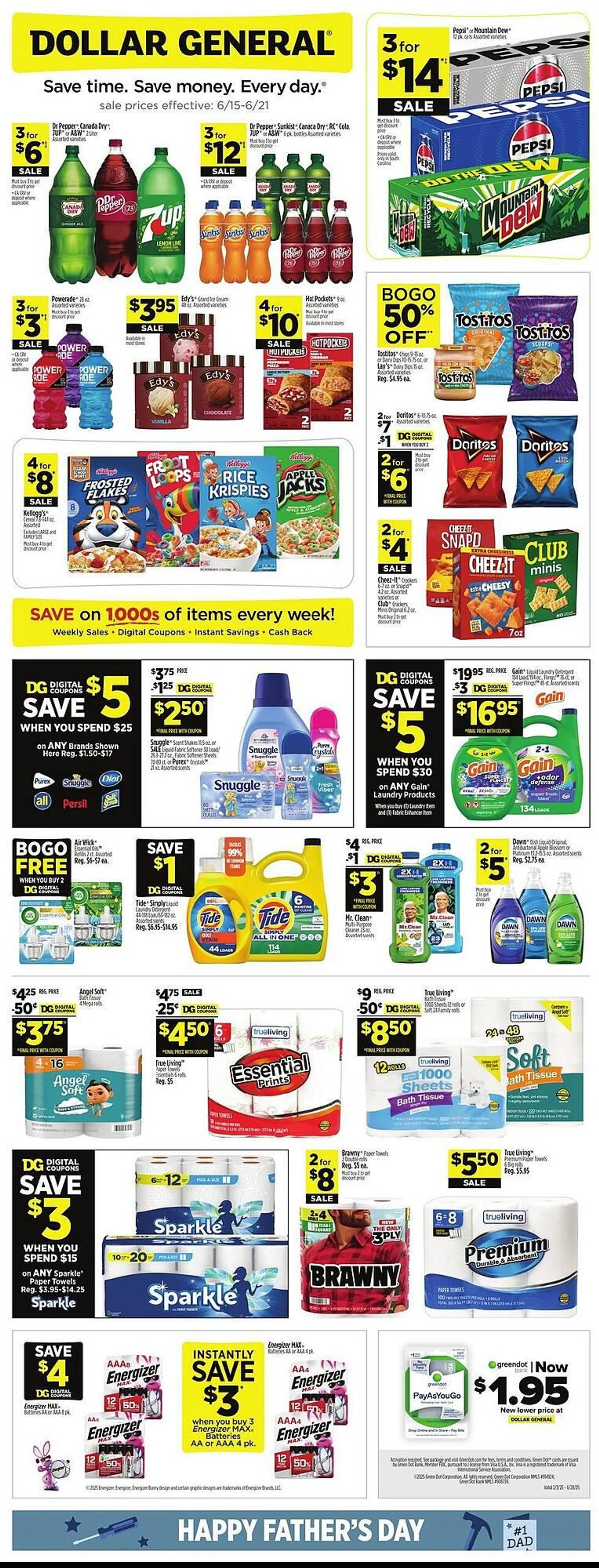 Dollar General Weekly Ad - 1