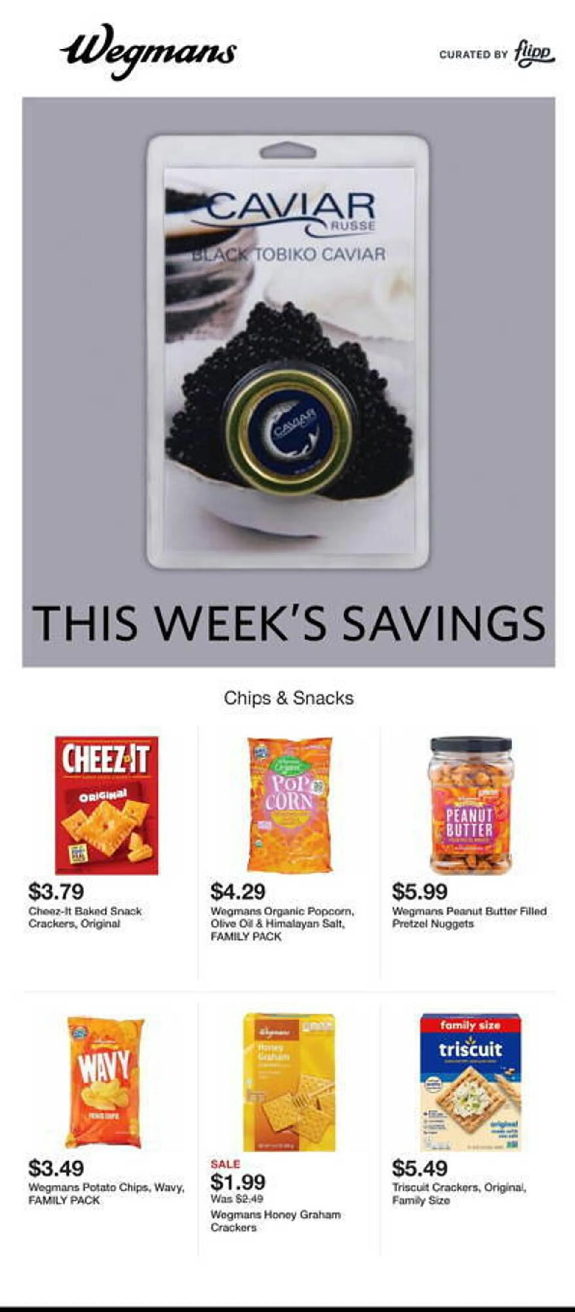 Wegmans Weekly Ad - 1