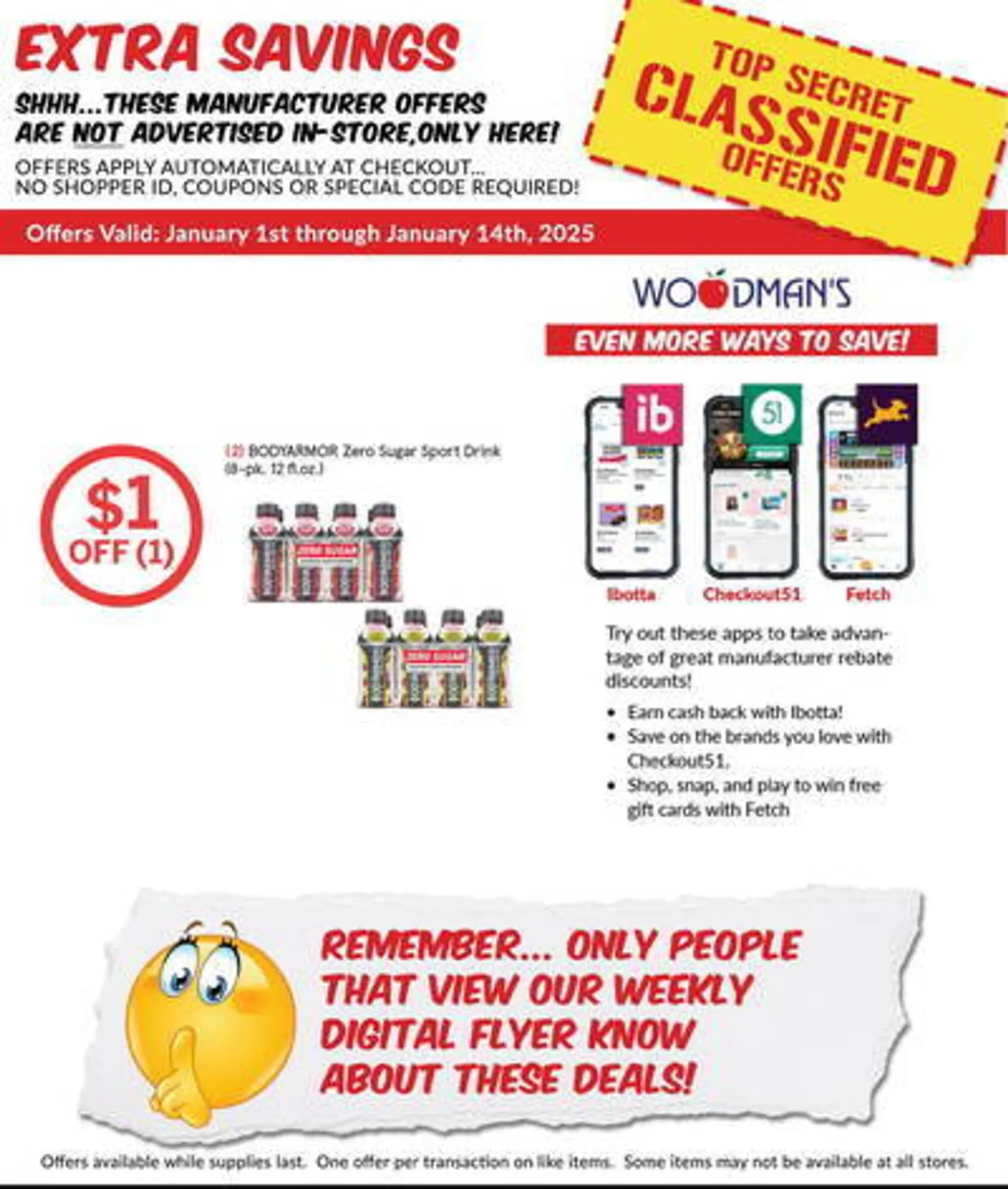 Weekly ad Woodman's Weekly Ad from January 9 to January 15 2025 - Page 4