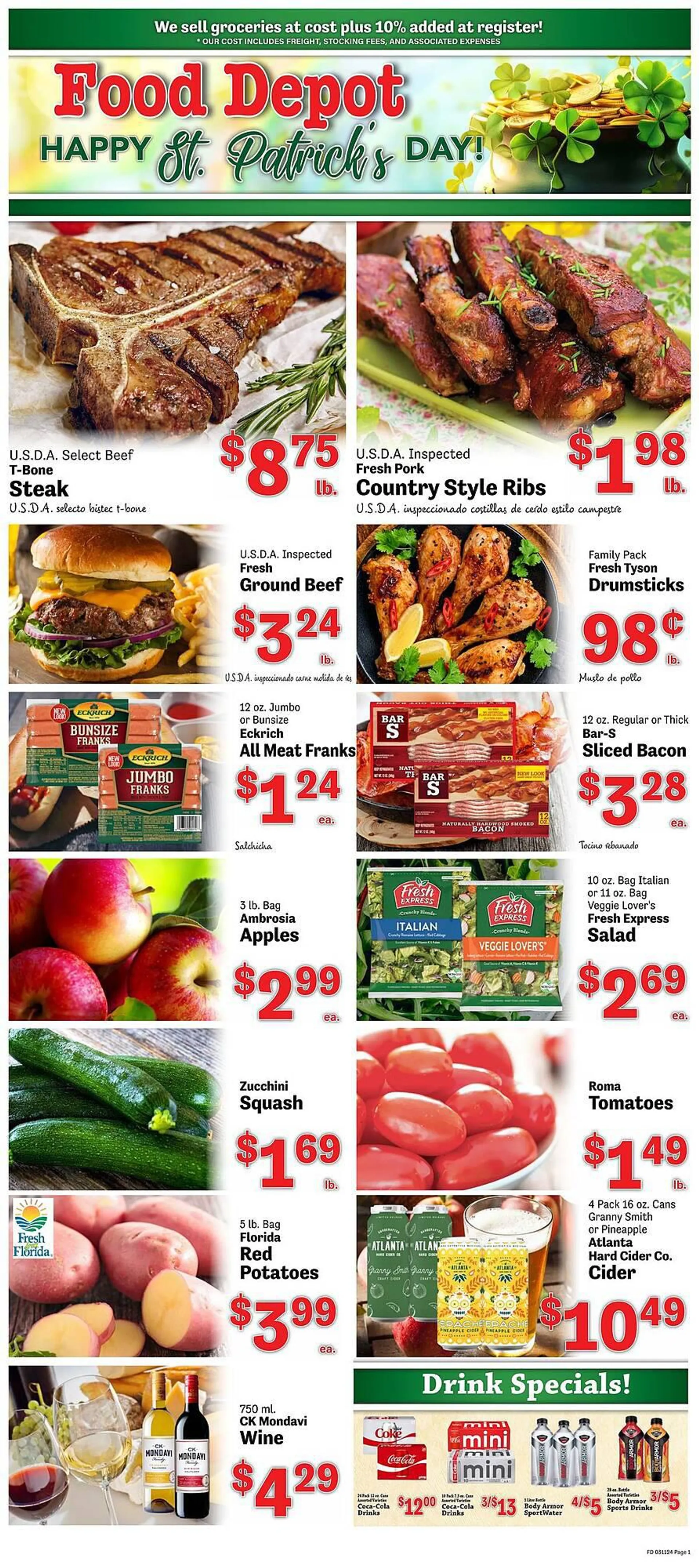 Weekly ad Food Depot Weekly Ad from March 12 to March 17 2024 - Page 