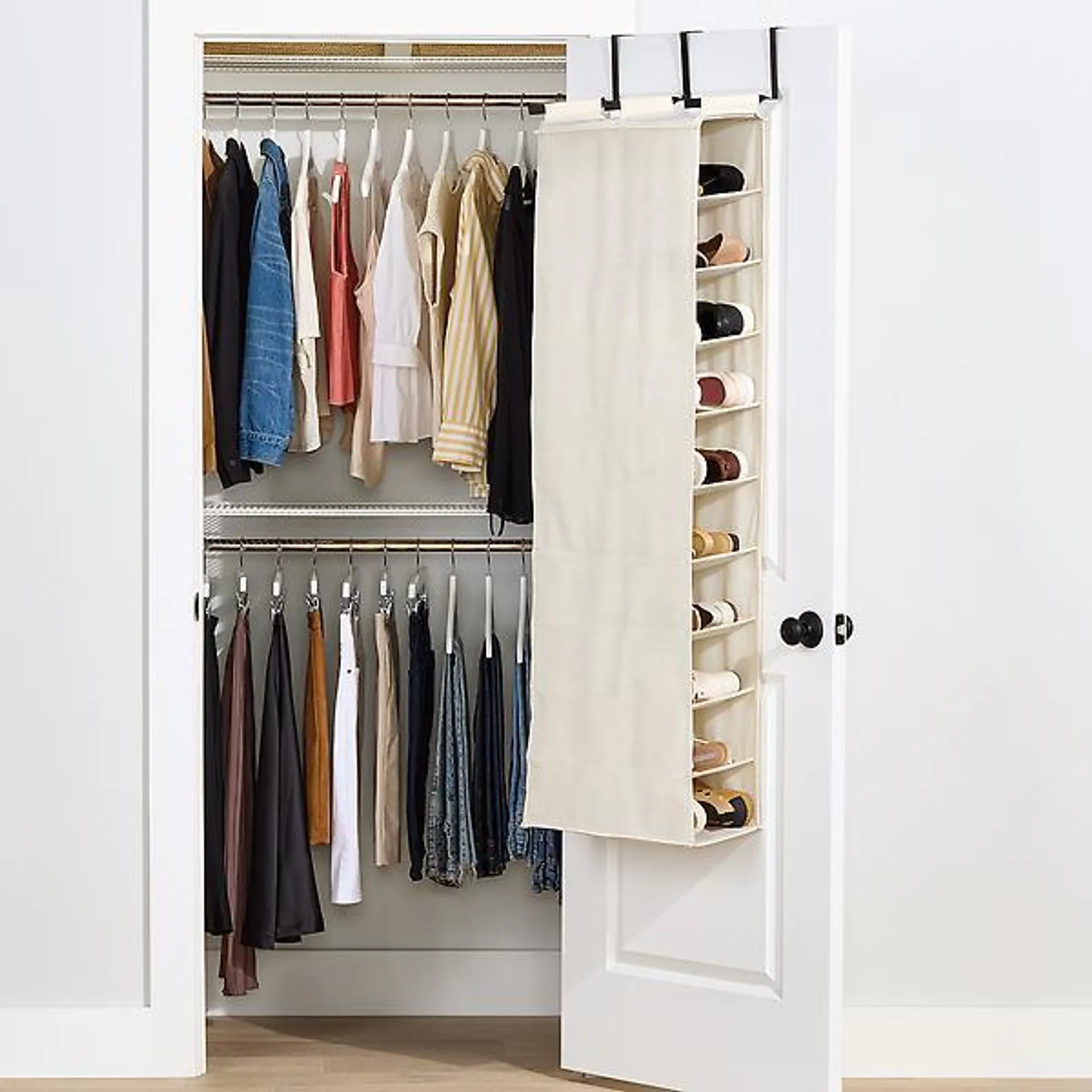 The Container Store 10-Pocket Overdoor Storage