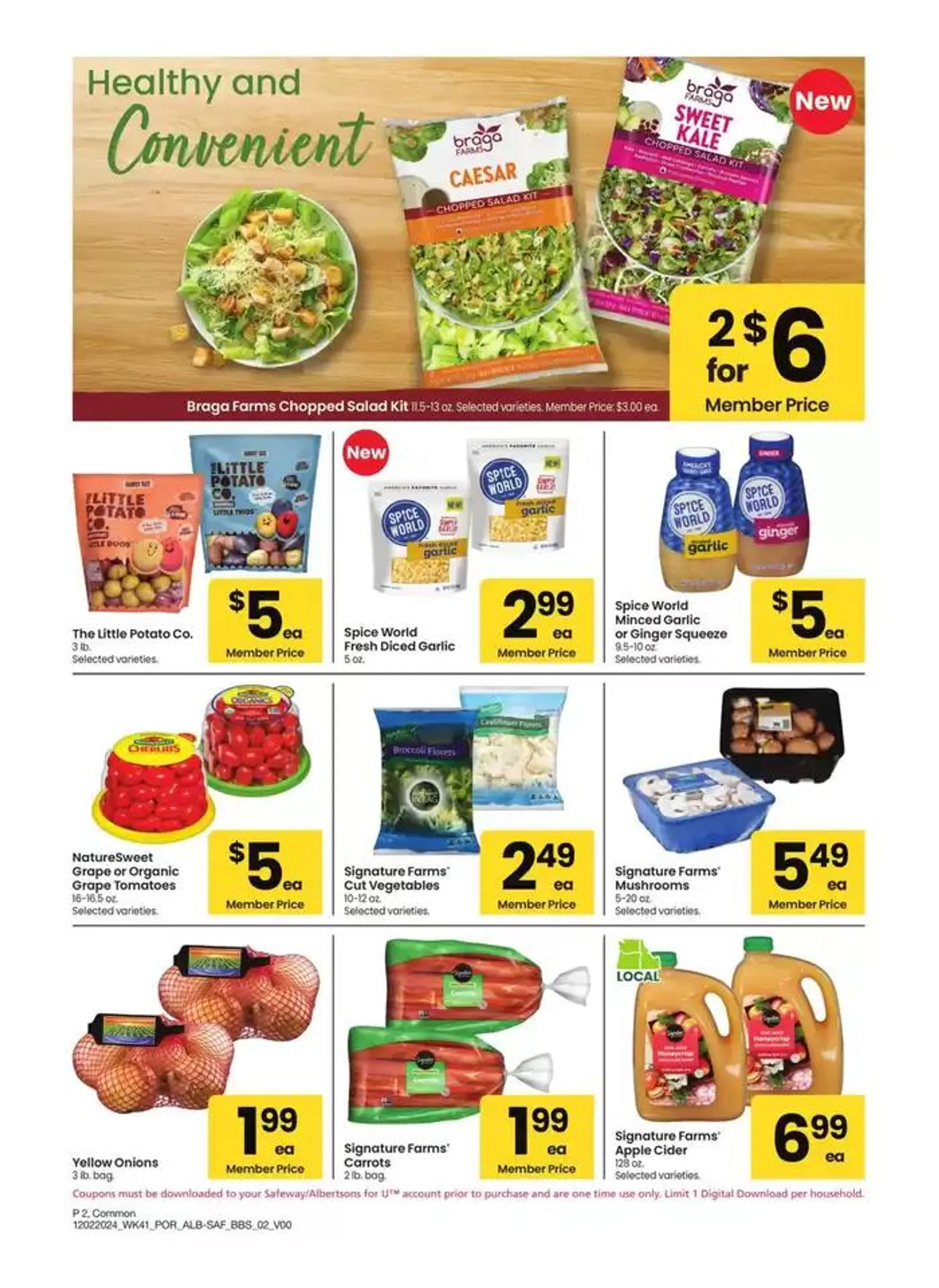 Weekly ad Albertsons - Portland - BBS from December 2 to January 5 2025 - Page 2