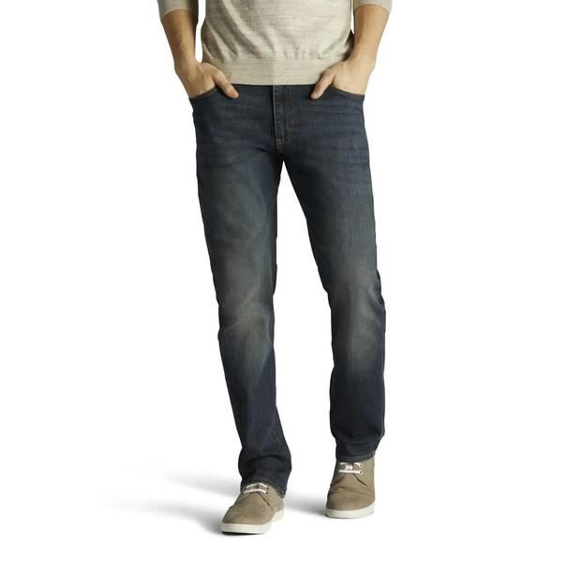 Men's Big and Tall Extreme Motion Straight Leg Jeans