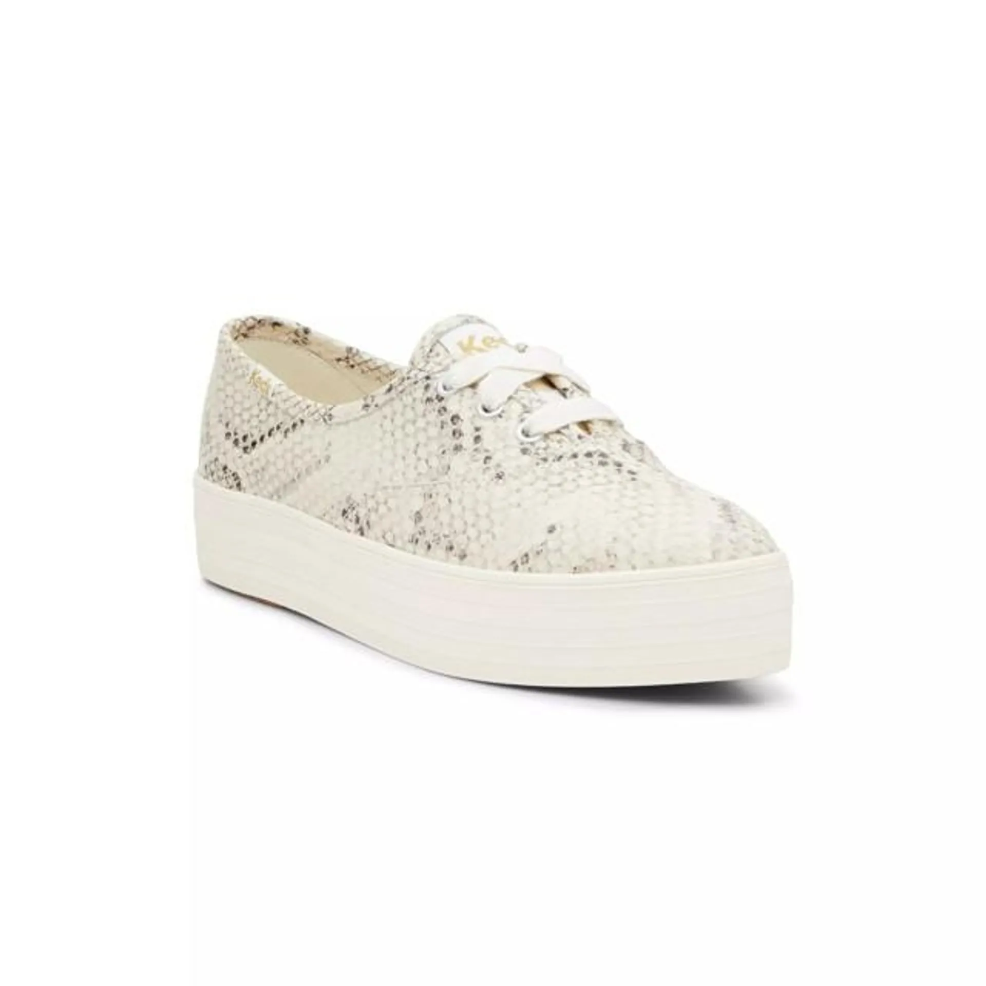 Keds Point Snake Print Lace Up