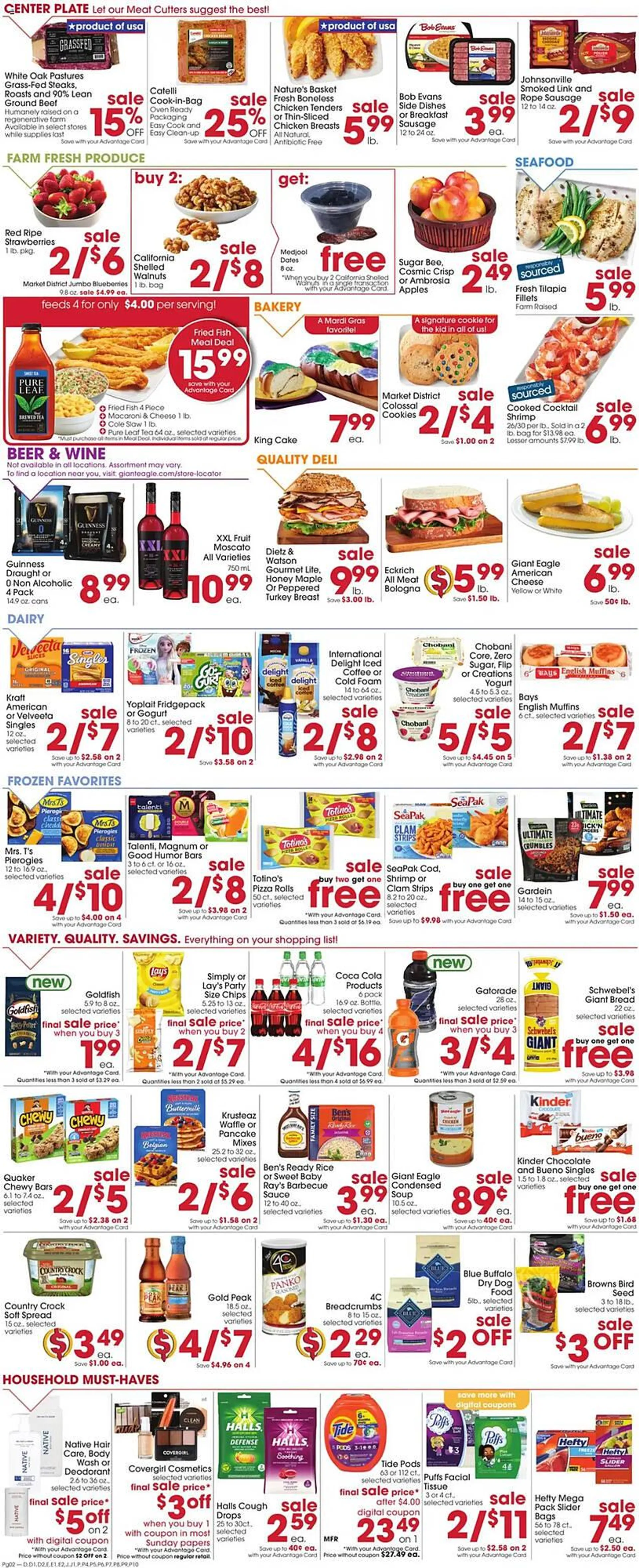 Catálogo de Giant Eagle Weekly Ad 27 de febrero al 5 de marzo 2025 - Página 2