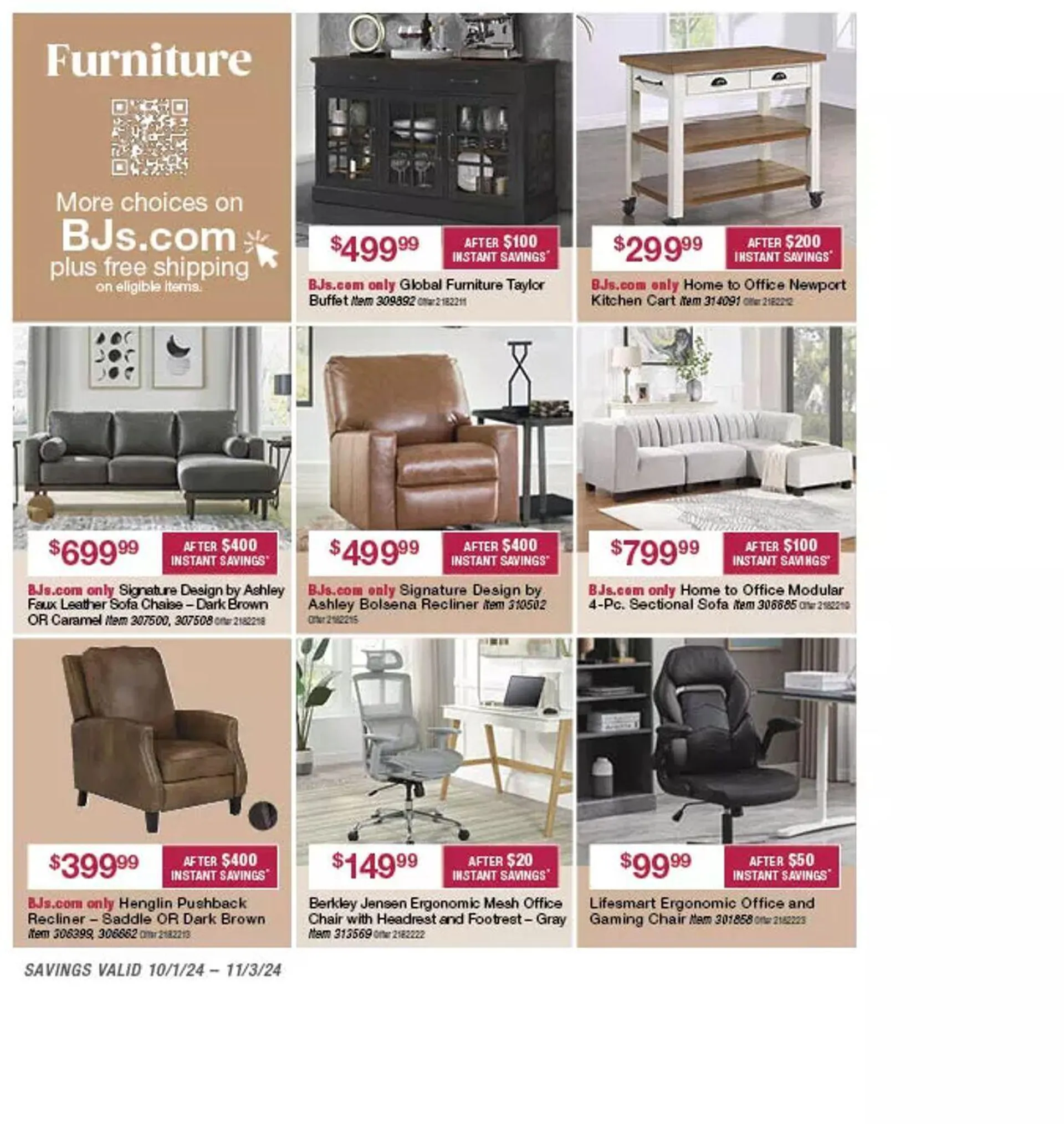 Weekly ad BJ's from October 2 to November 3 2024 - Page 36