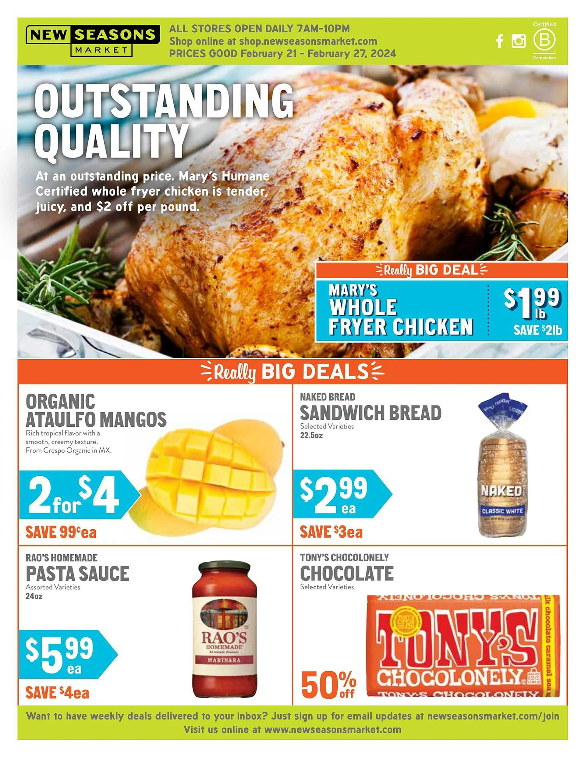 Weekly ad New Seasons Market ad from February 21 to February 27 2024 - Page 
