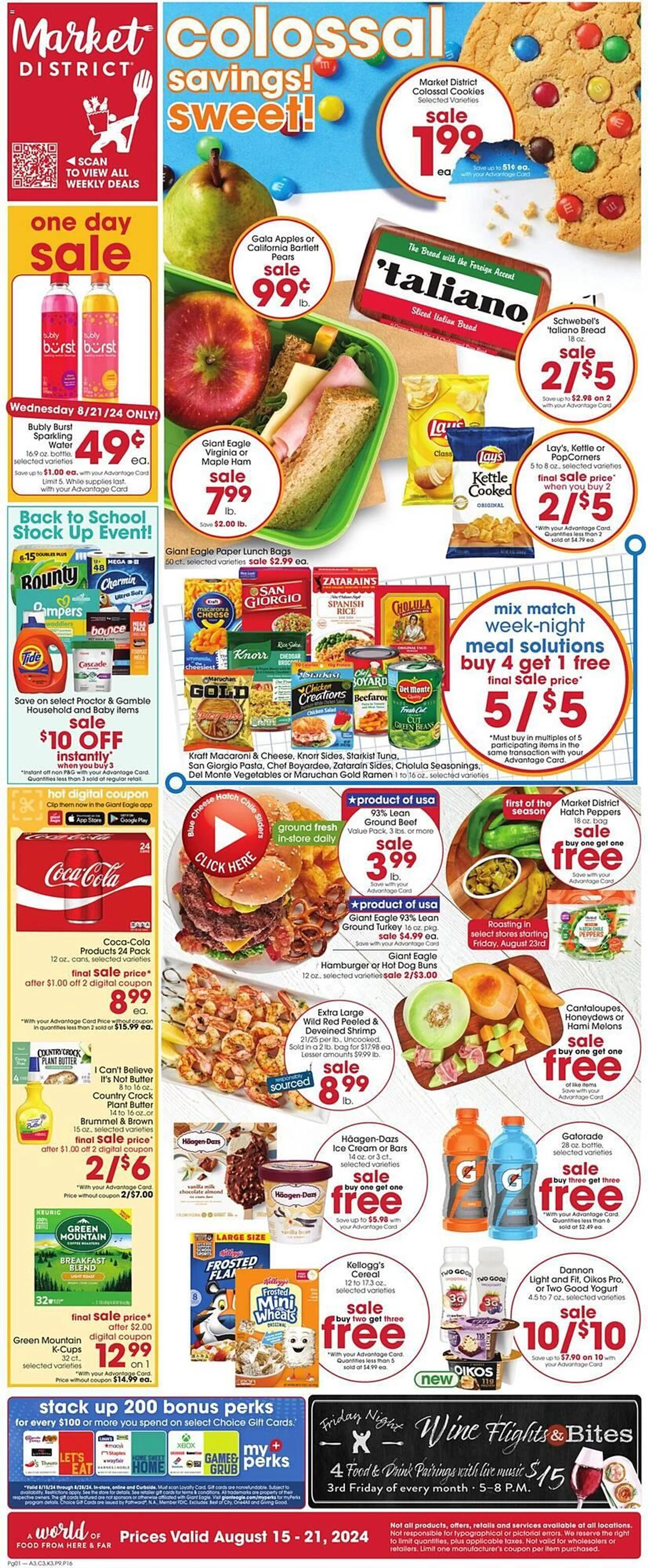 Giant Eagle Weekly Ad - 1