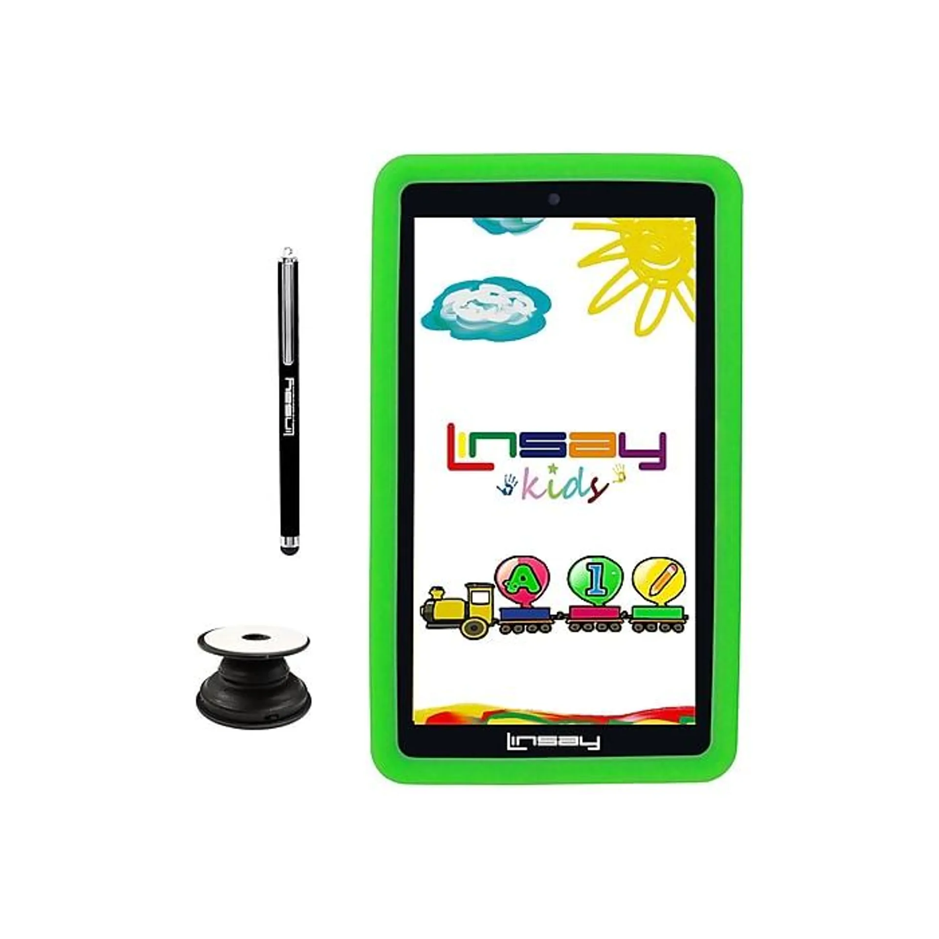 Linsay 7" Tablet with Pop-Up Holder,