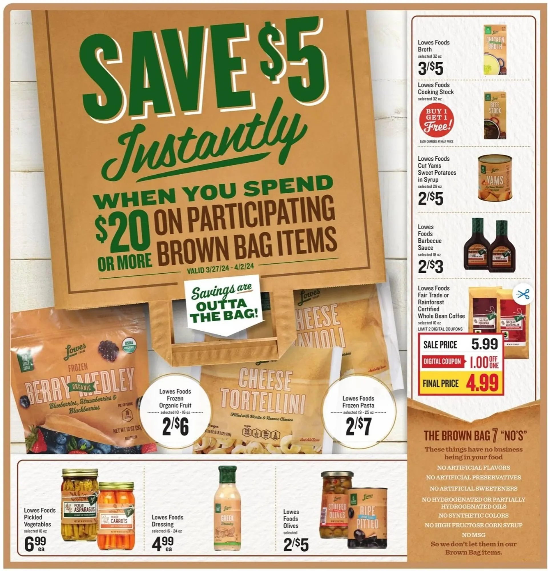 Weekly ad Lowes Foods Weekly Ad from March 27 to April 2 2024 - Page 2