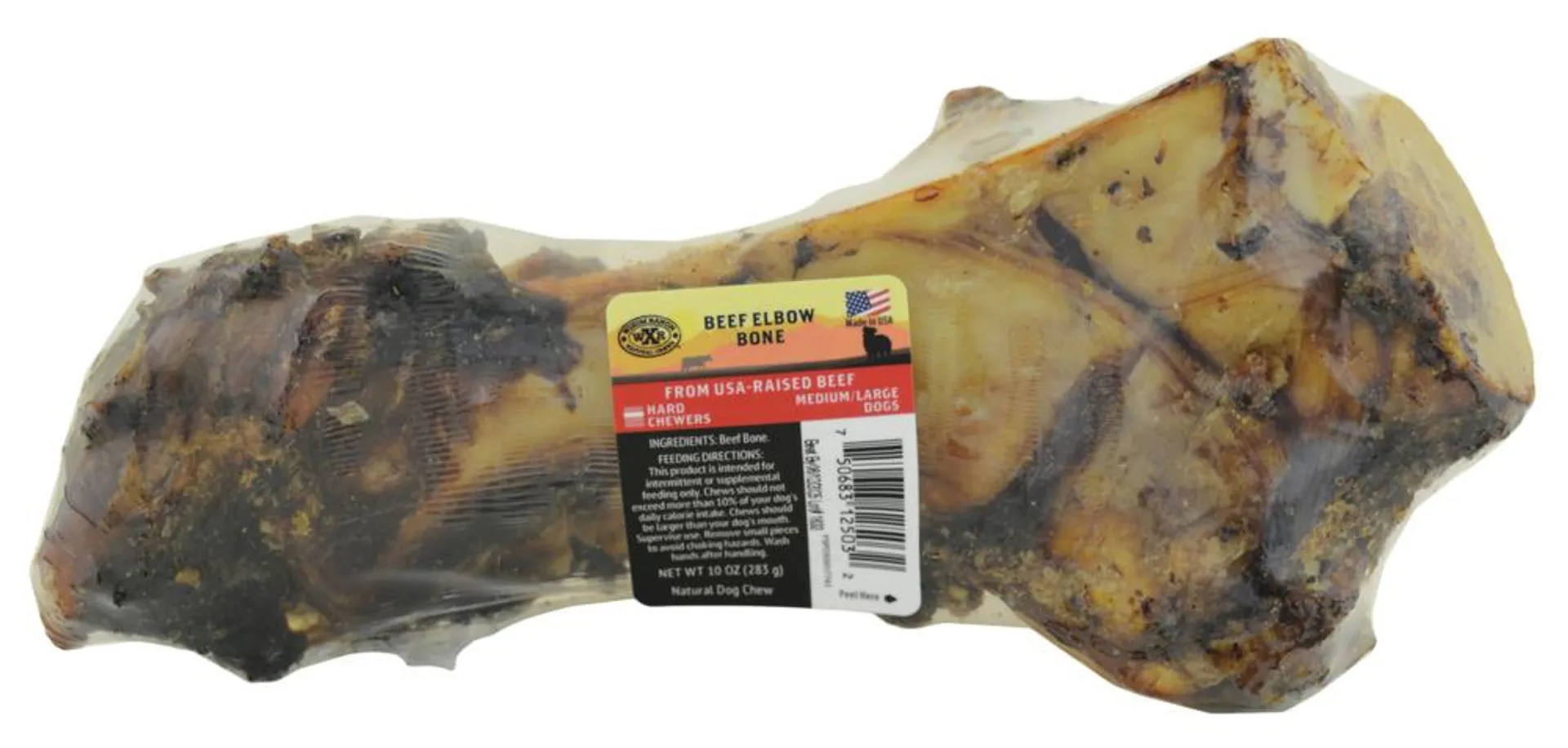 Wixom Ranch Natural Chews Beef Elbow Bone