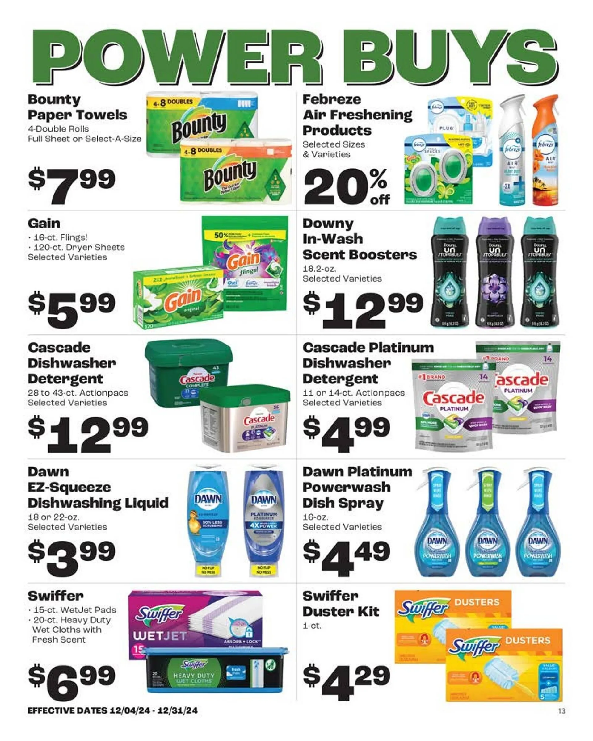 Weekly ad Rosauers Weekly Ad from December 11 to December 31 2024 - Page 13