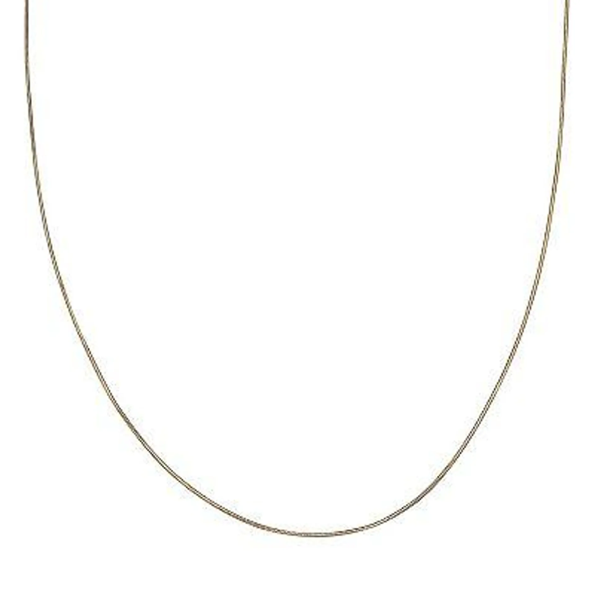 PRIMROSE Sterling Silver Snake Chain Necklace