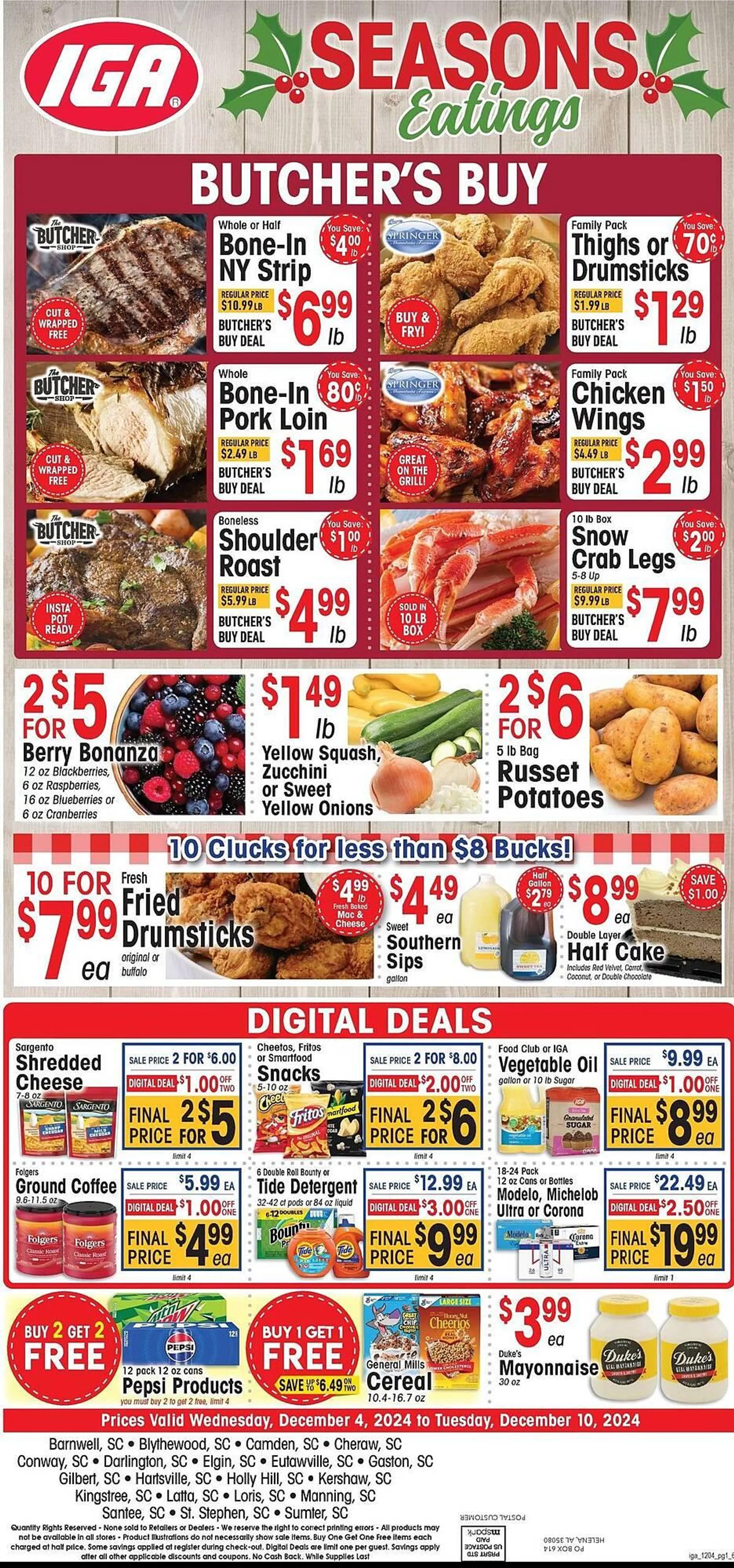 IGA Weekly Ad - 1