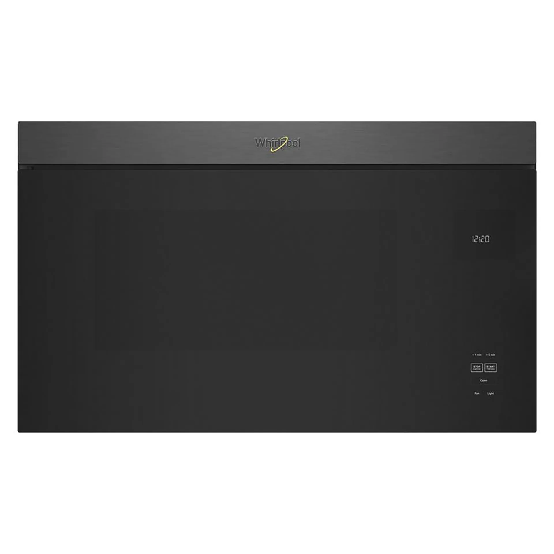 Whirlpool® 1.1 cu.ft. Black Stainless Over-the-Range Flush Mount Built-In Microwave