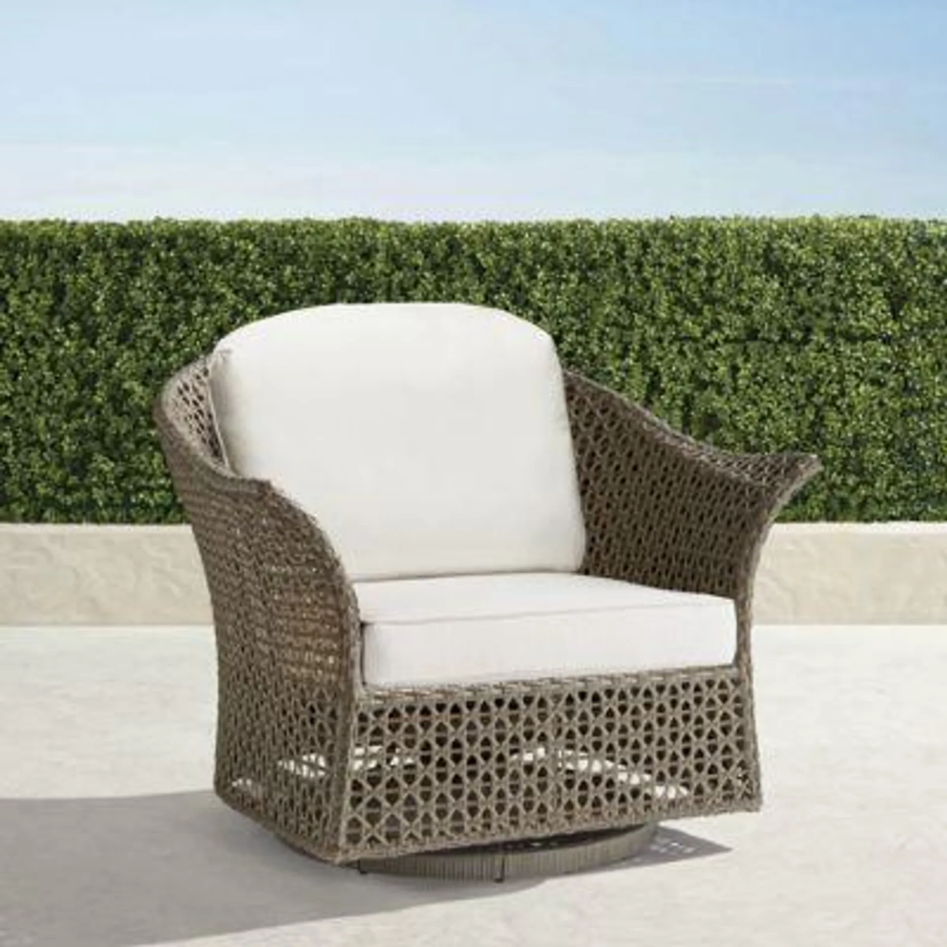 Maxwell Woven Swivel Chair Cushion