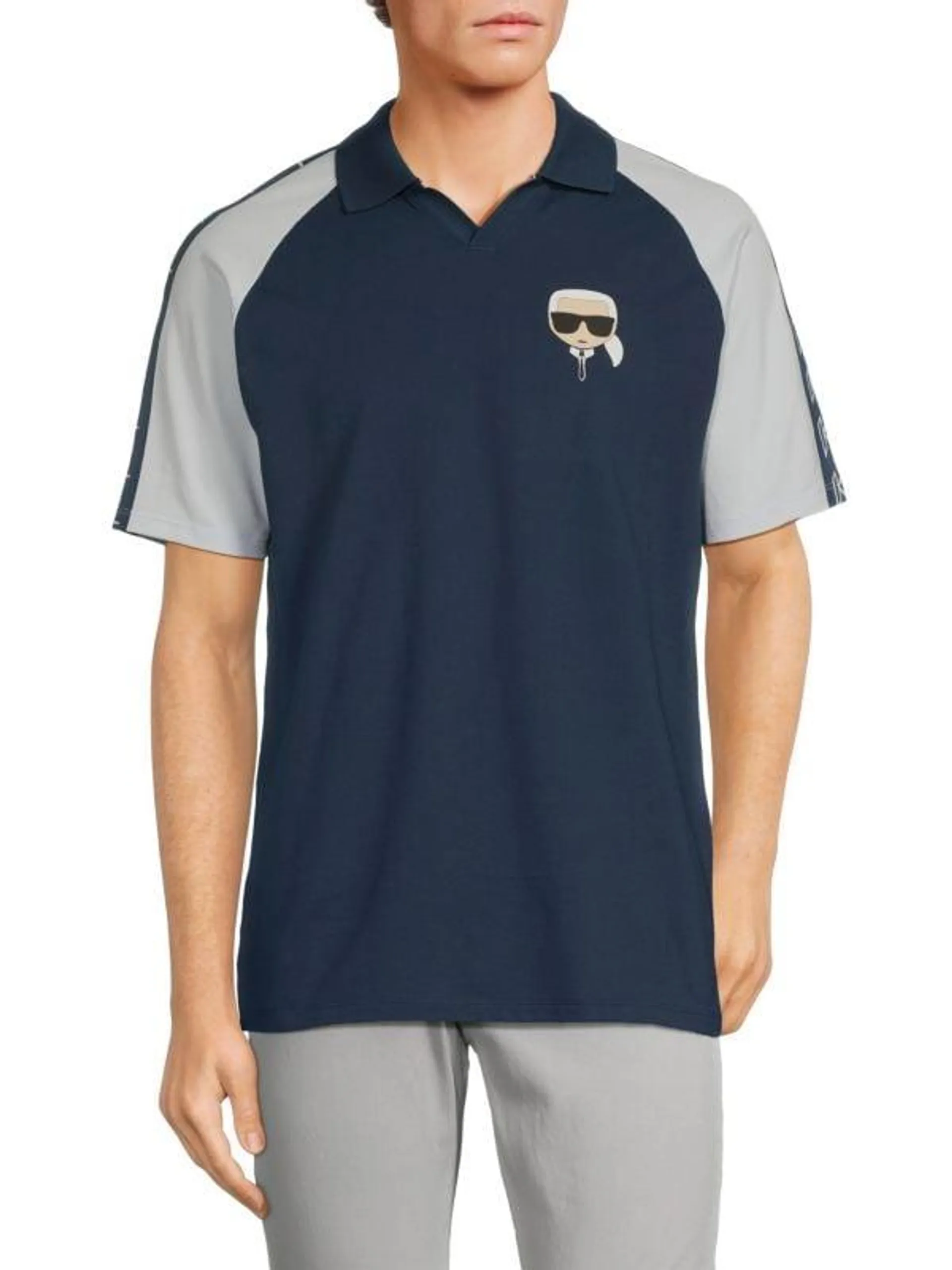 Logo Pima Cotton Blend Polo