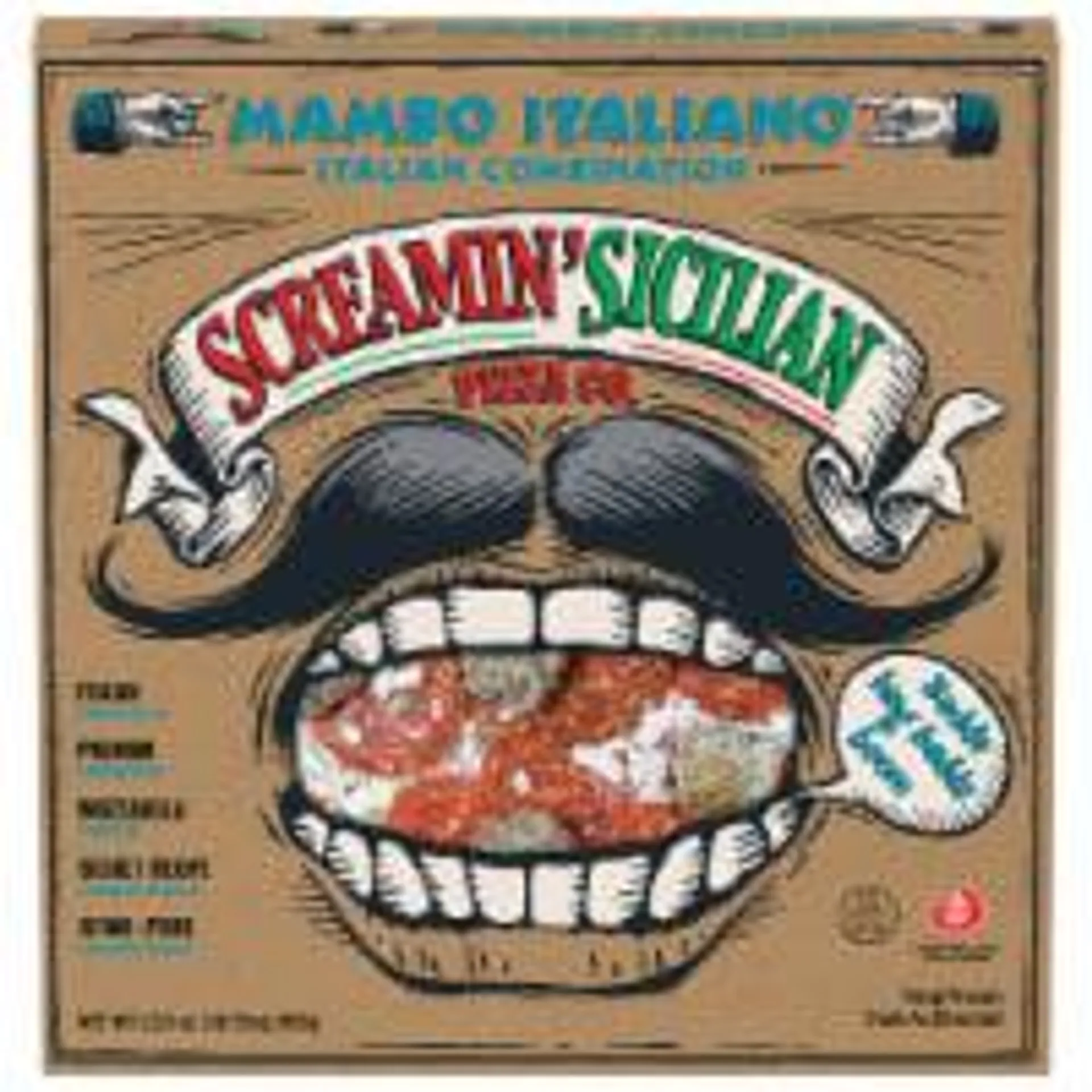 Screamin' Sicilian Mambo Italiano Combination Frozen Pizza
