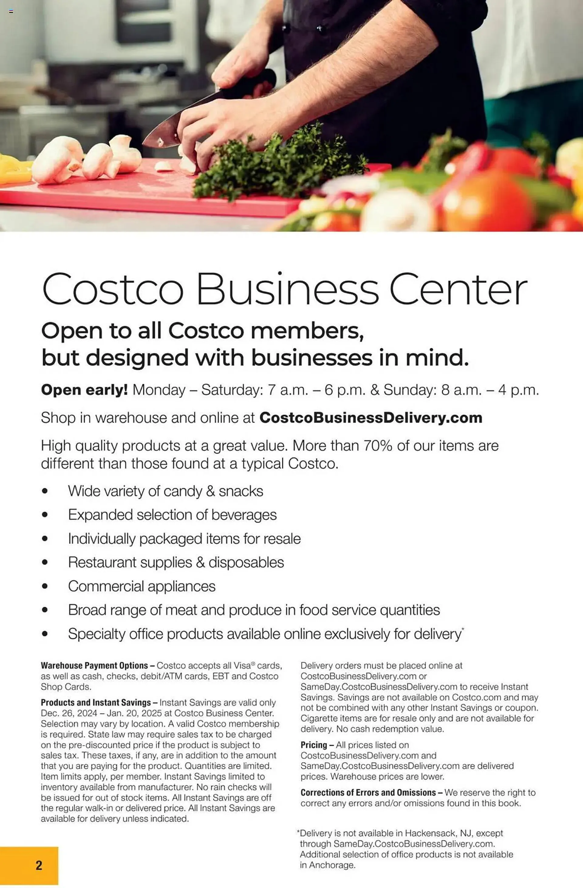 Weekly ad Costco Weekly Ad from December 26 to January 20 2025 - Page 2