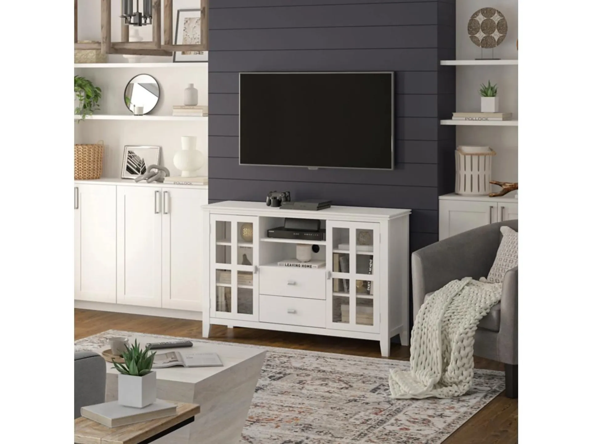 Simpli Home Artisan 53" TV Media Stand