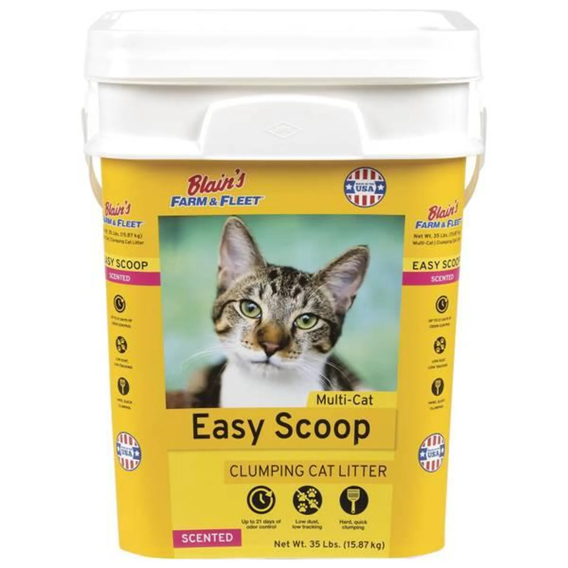 35 lb Easy Scoop Scented Cat Litter
