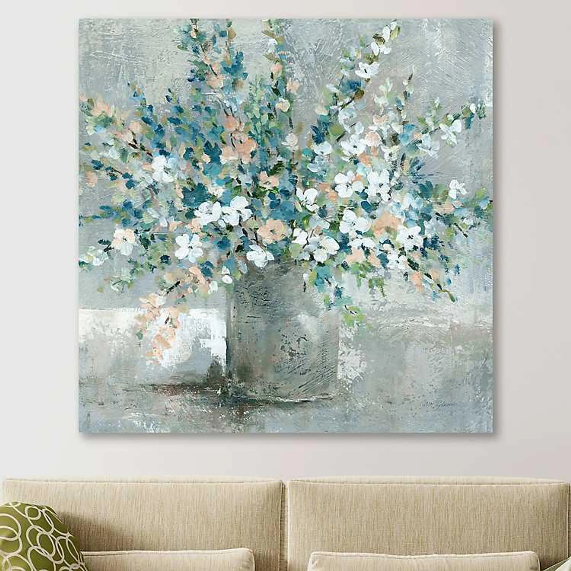 Gathered From The Farm Giclee Canvas Art Print