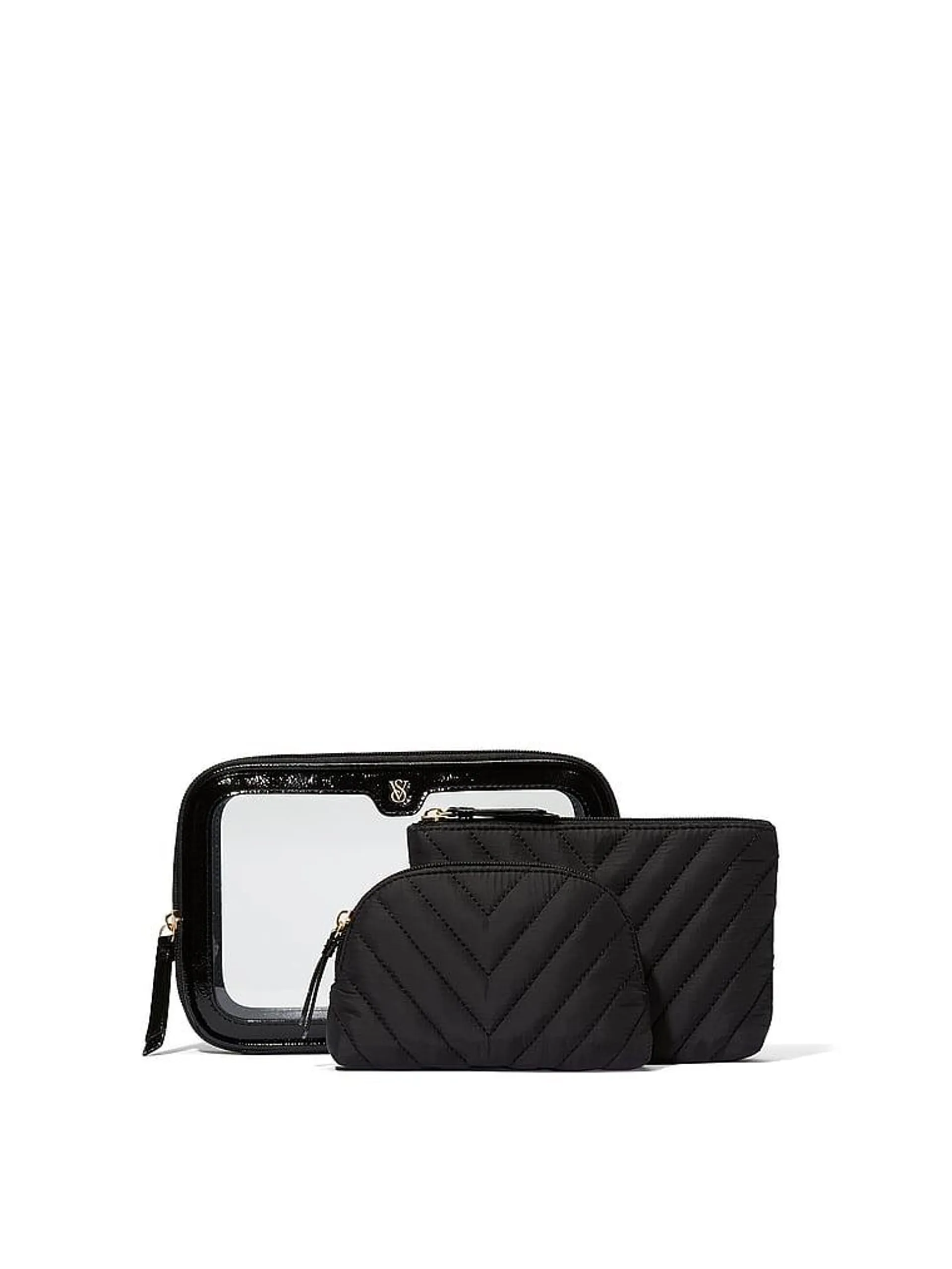 3-Piece Makeup Bag