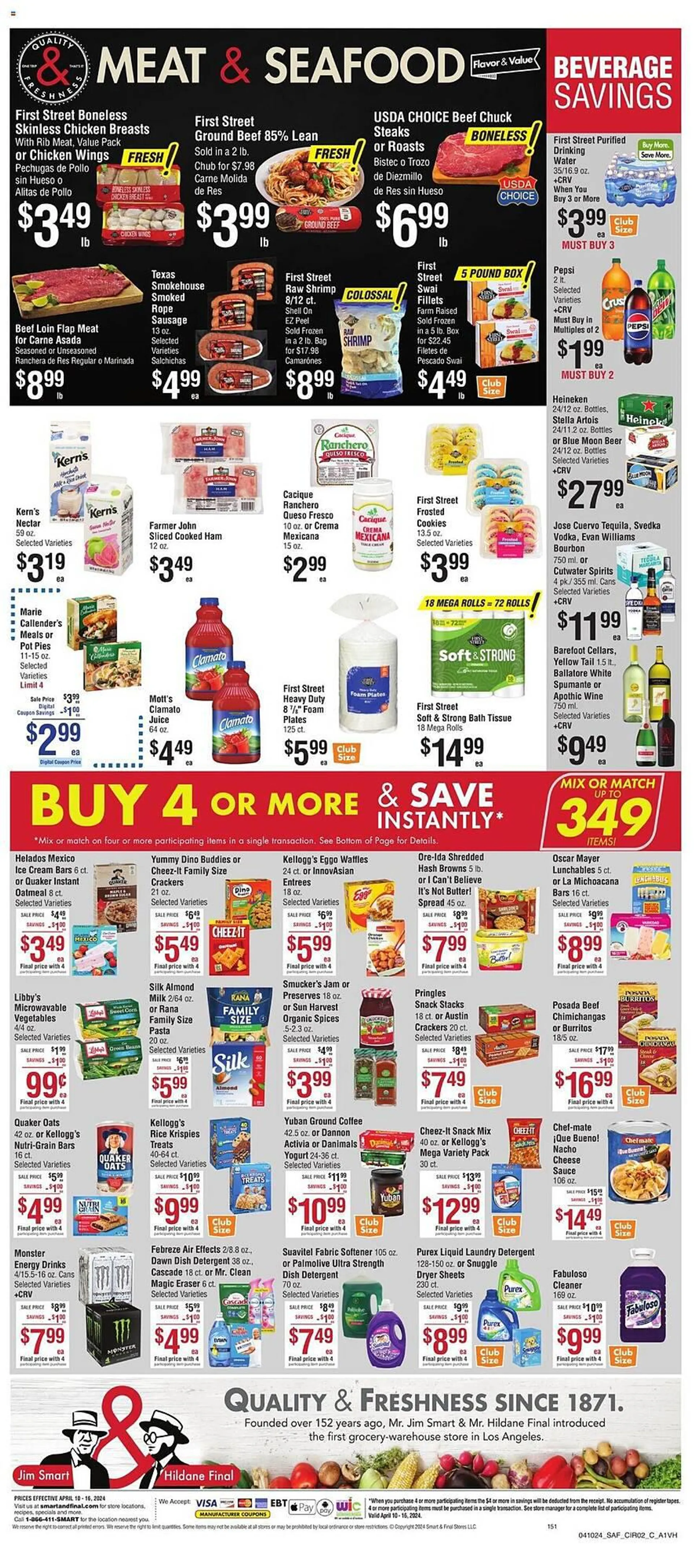 Weekly ad Smart & Final Weekly Ad from April 10 to April 16 2024 - Page 2