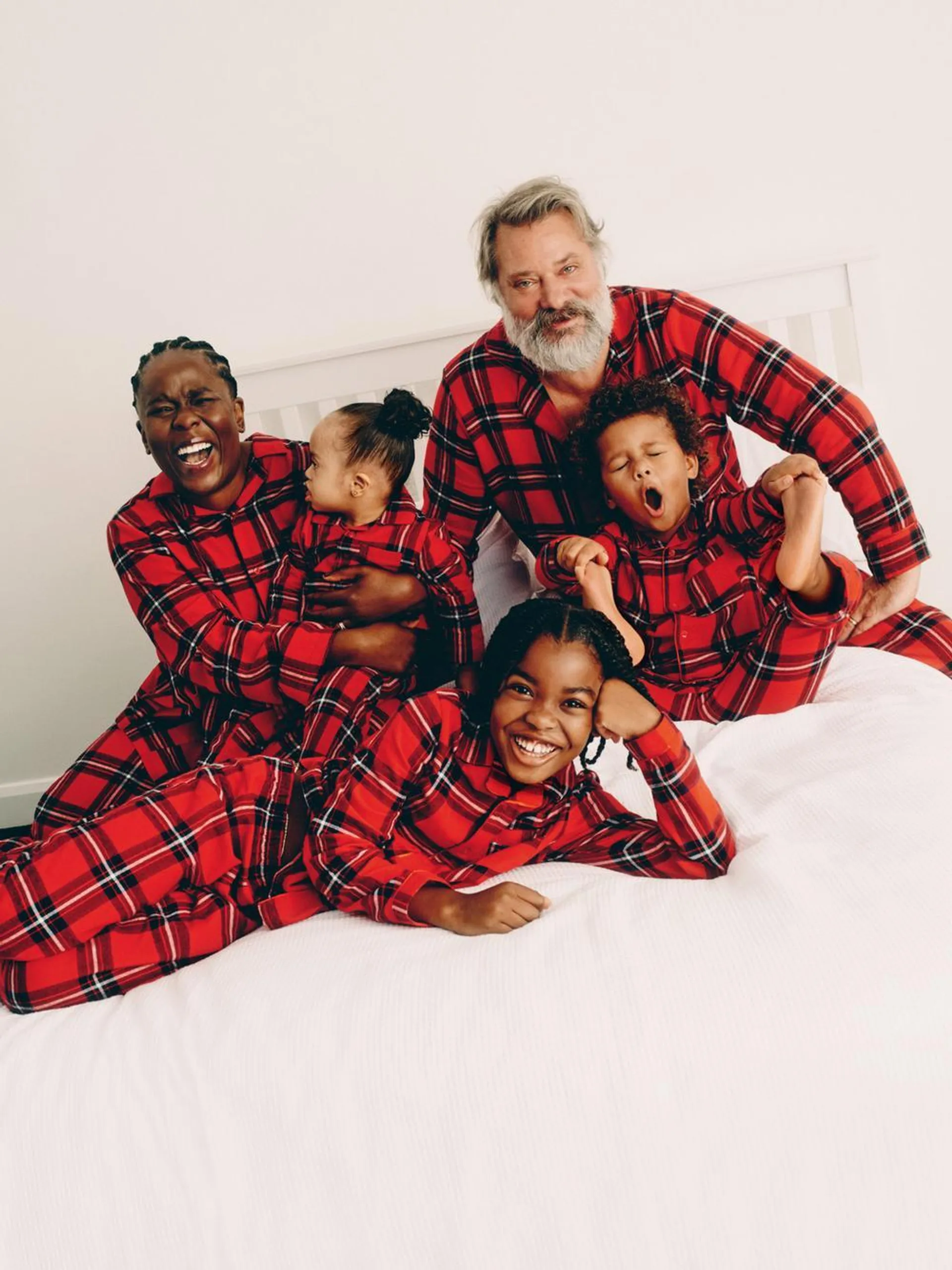 Men’s Checked Christmas Family Pajamas