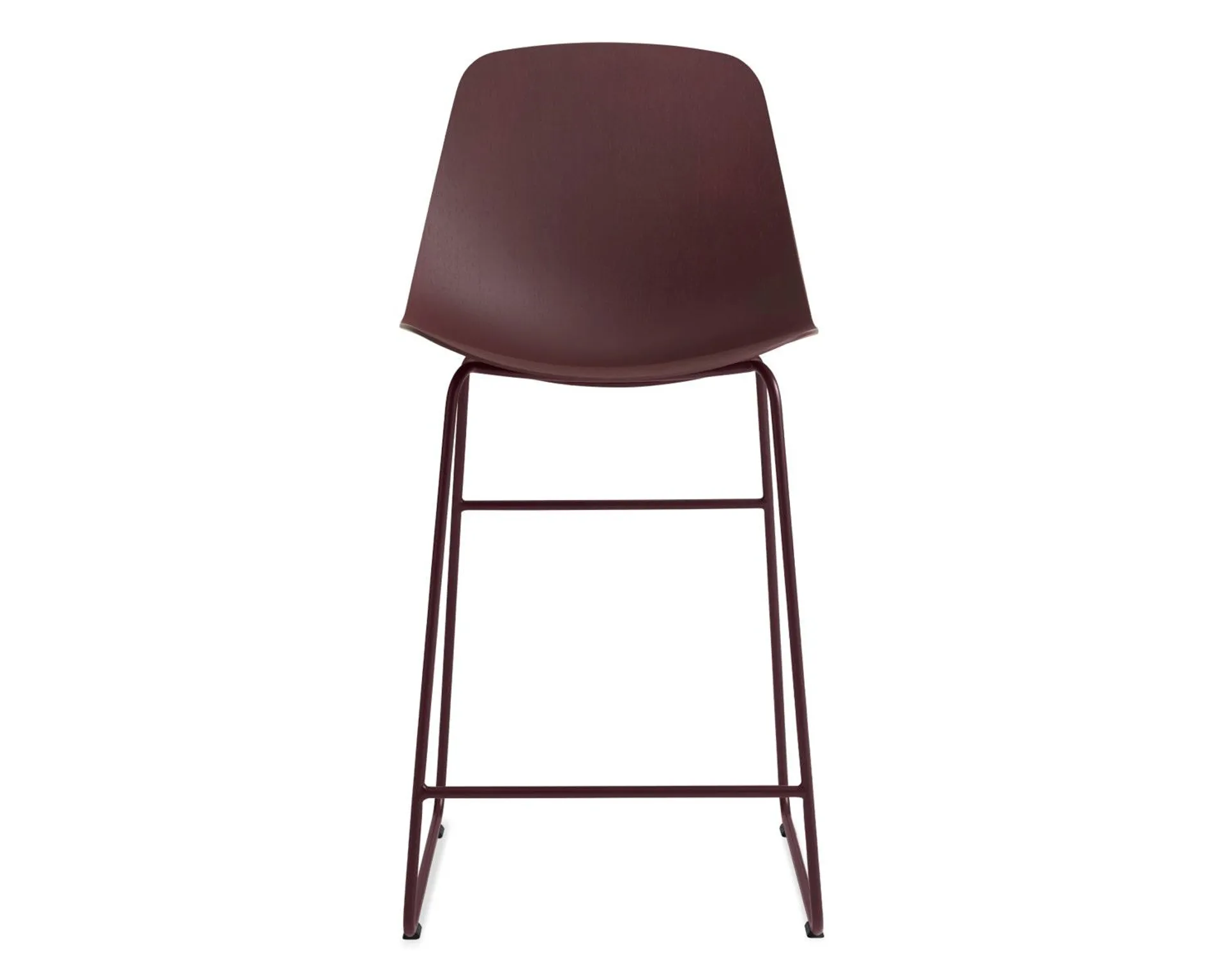 Clean Cut Counter Stool with Sled Leg