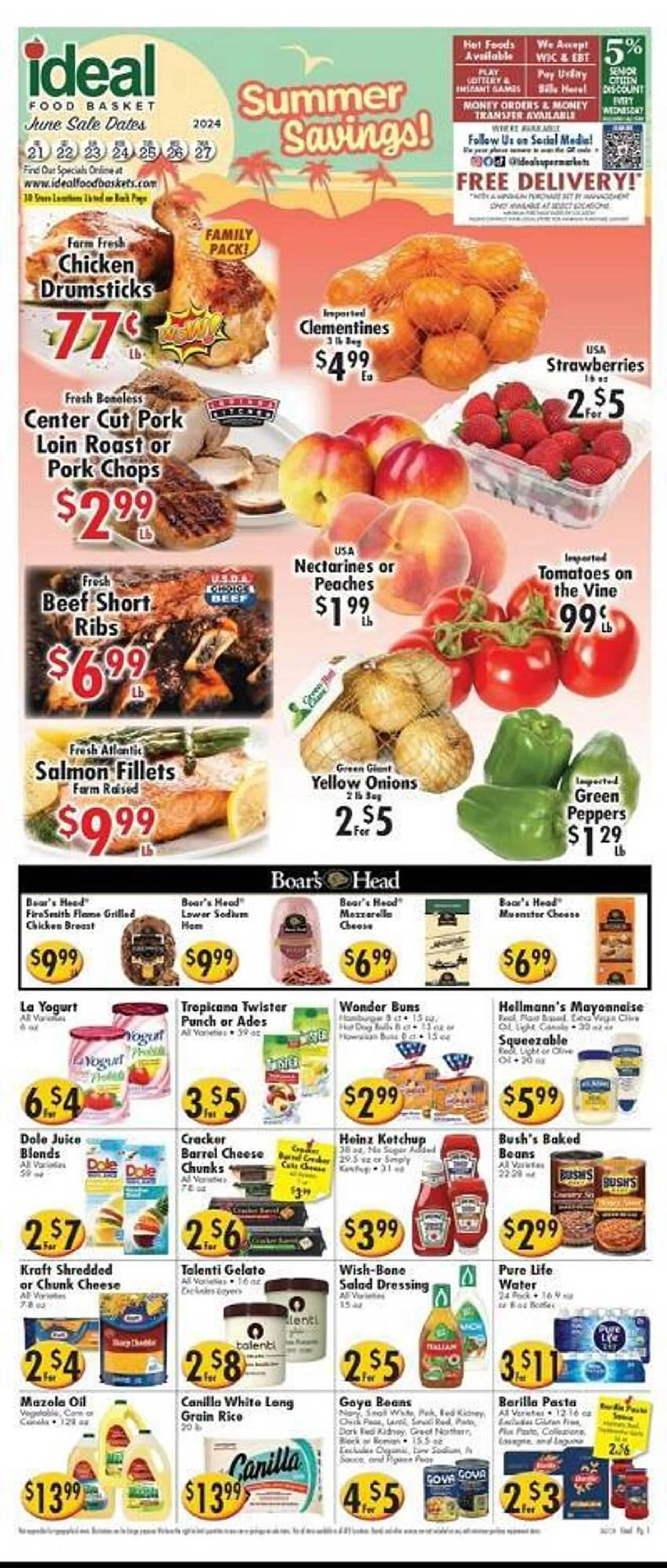 Ideal Food Basket Weekly Ad - 1