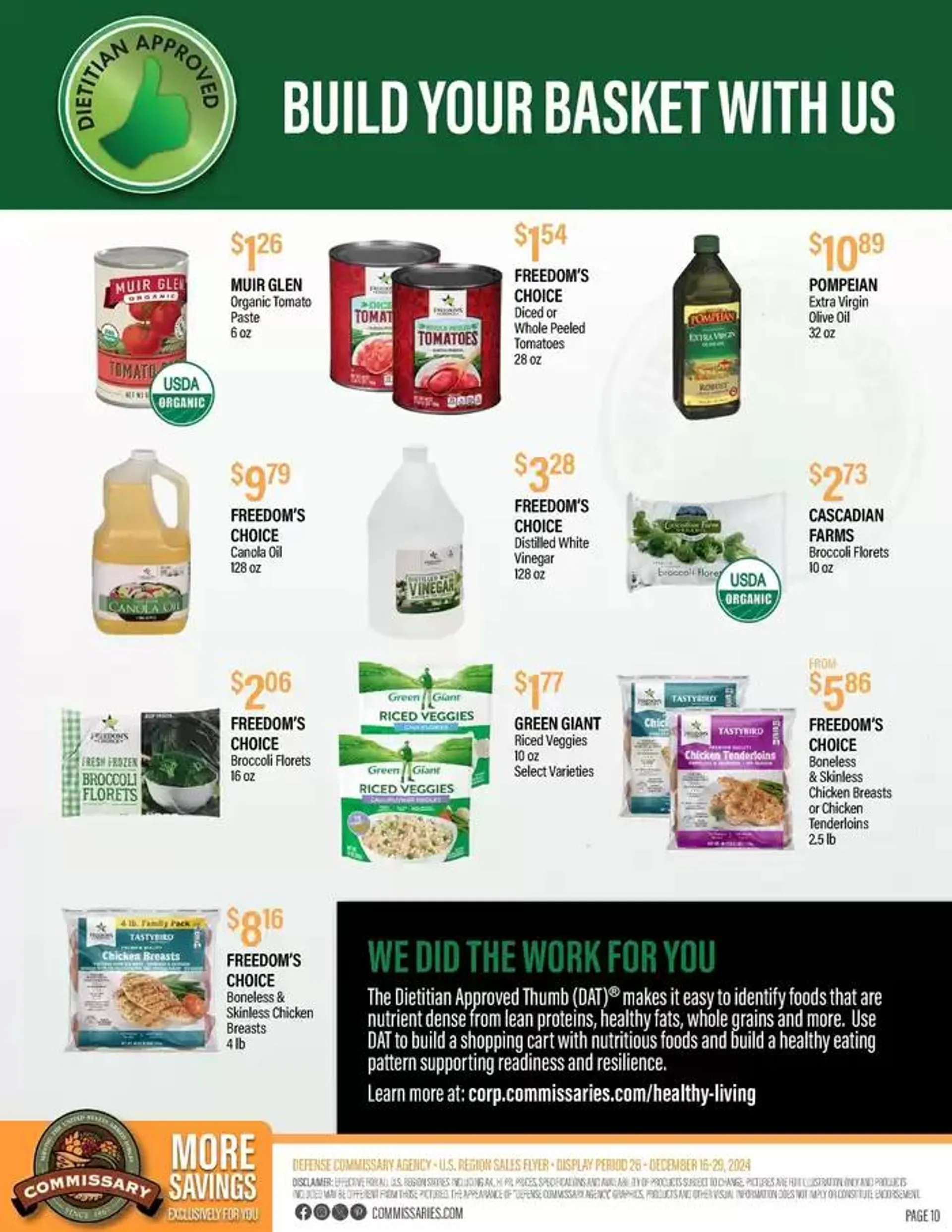 Weekly ad Flyer Commissary from December 16 to December 29 2024 - Page 10