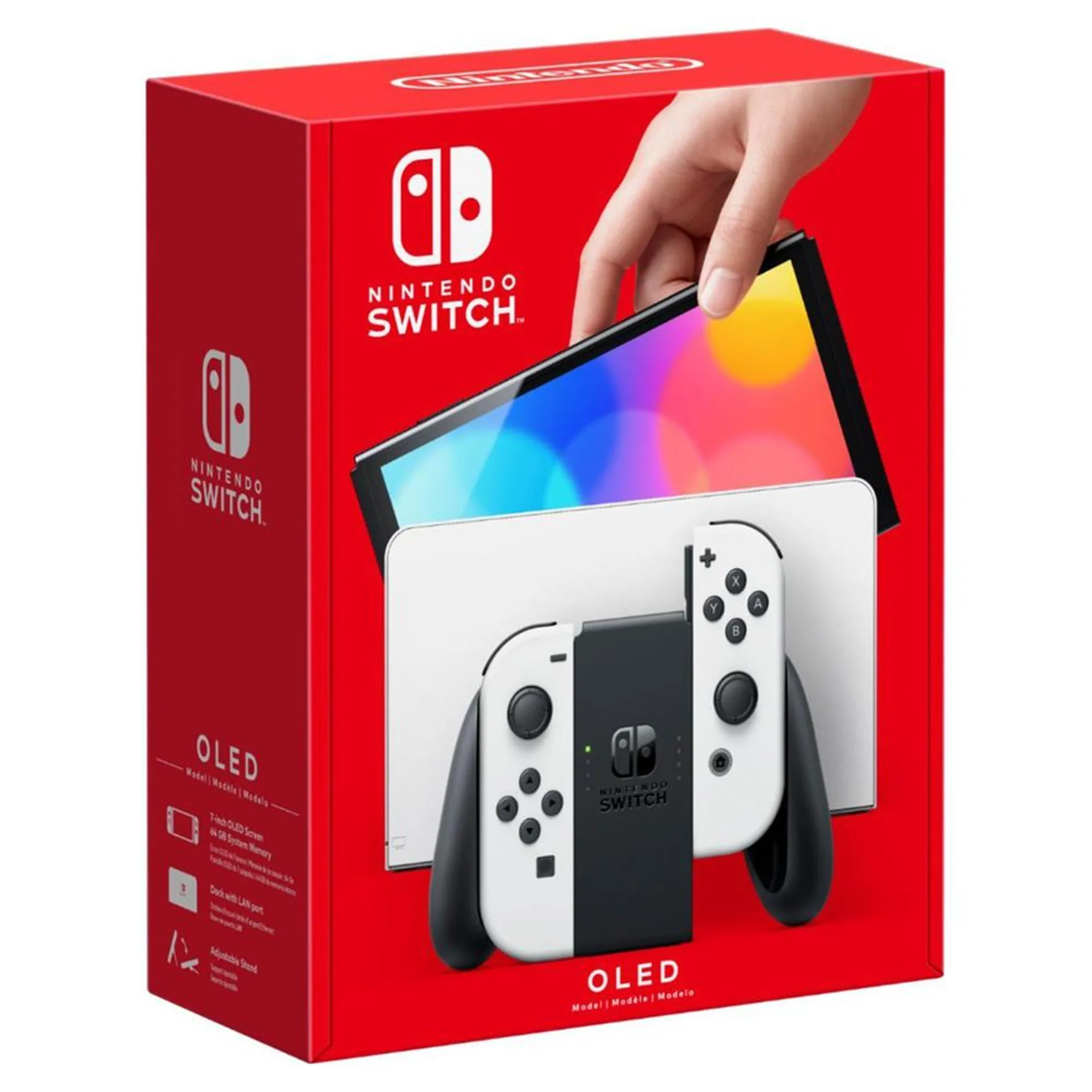 Nintendo - Switch – OLED Model w/Joy-Con - White