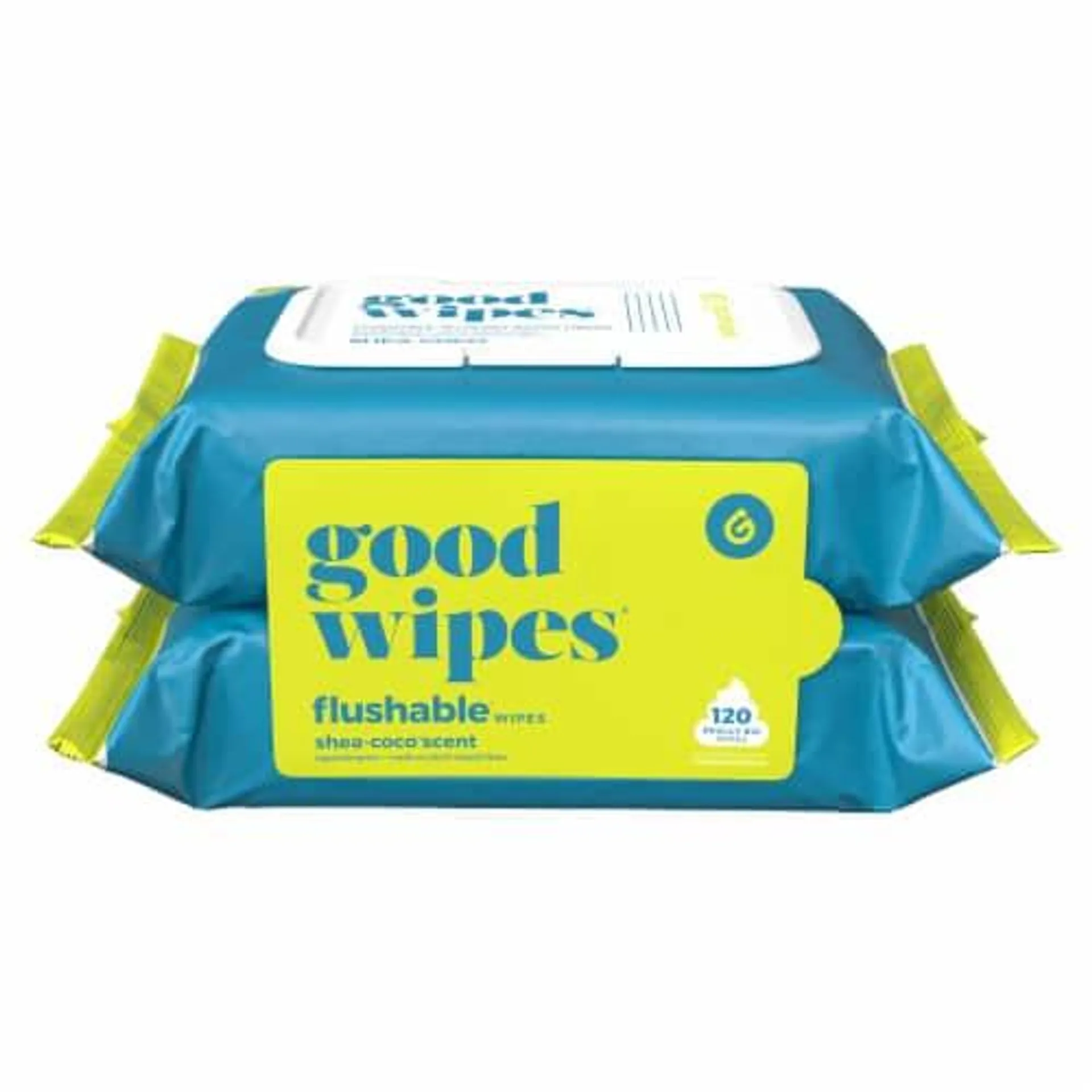 Goodwipes® Shea-Coco™ Hypoallergenic Flushable Wipes