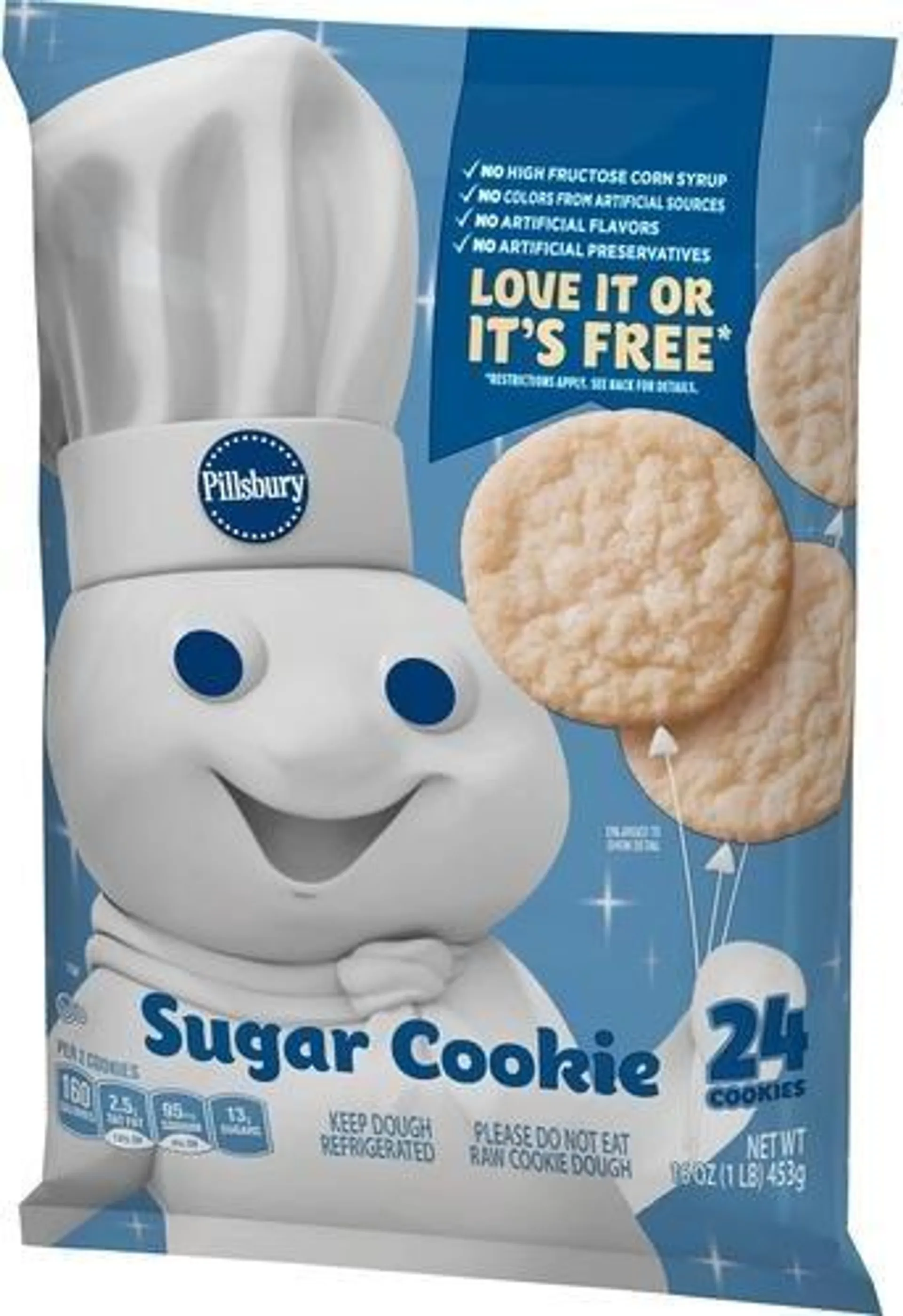 PILLSBURY COOKIE DOUGH SUGAR